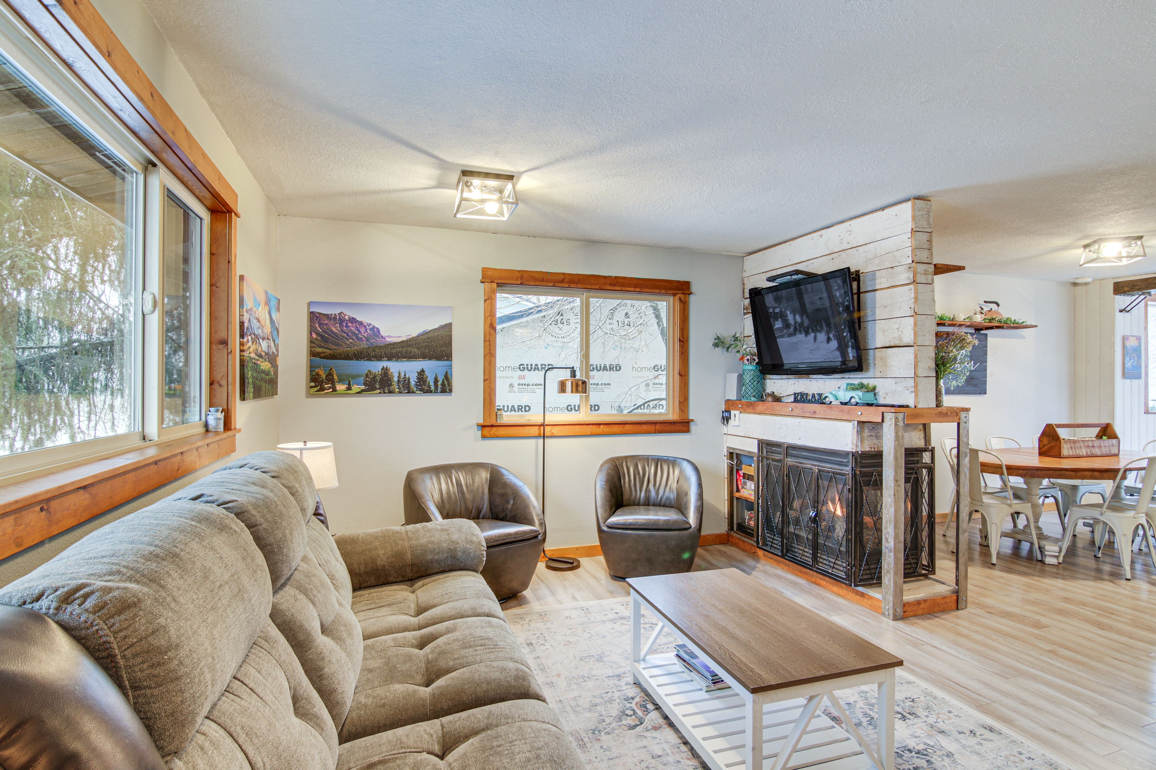 Belgrade Vacation Rental | 4BR | 2.5BA | 1,992 Sq Ft | Stairs Required