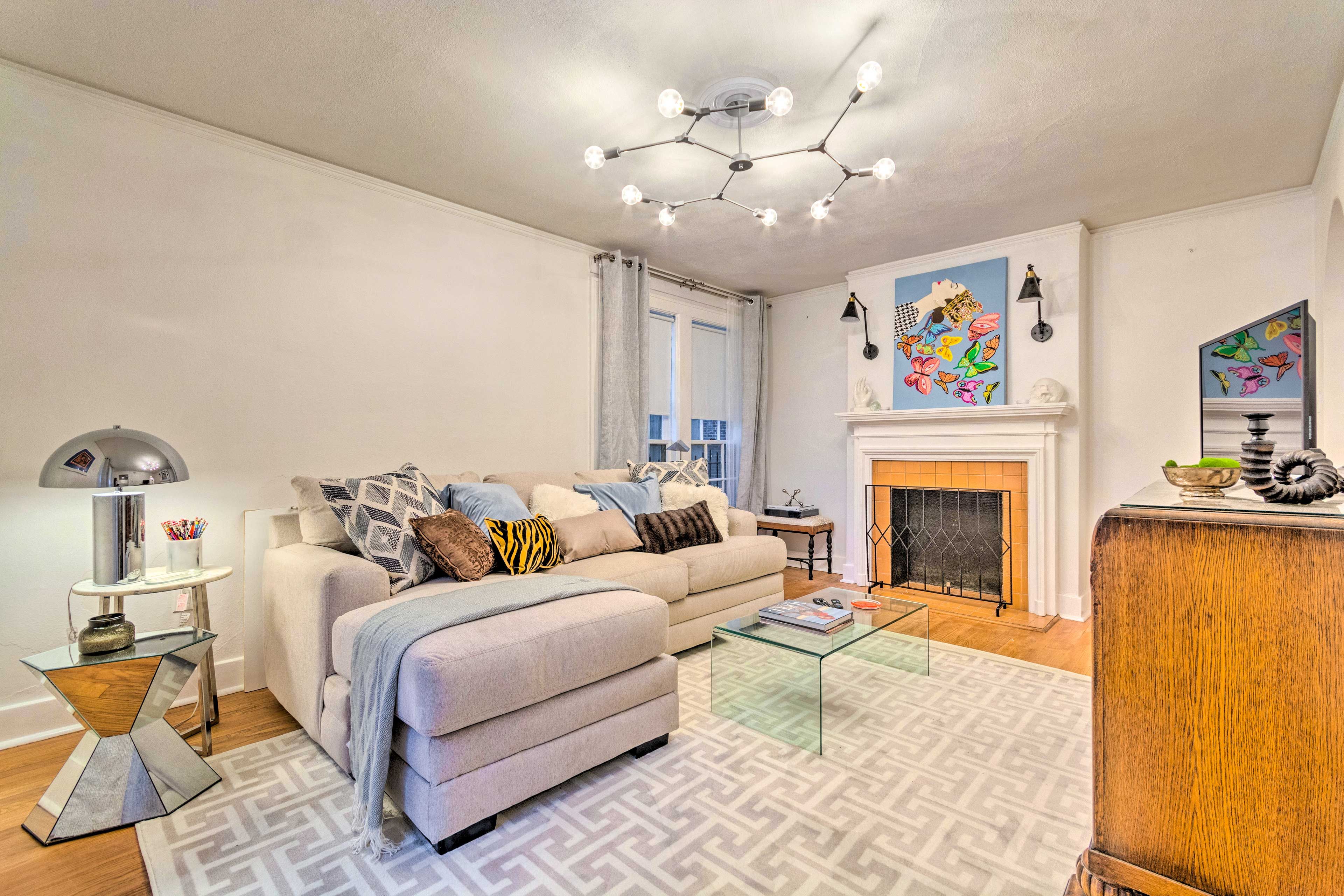 Little Rock Vacation Rental | 1BR | 1BA | Stairs Required | 600 Sq Ft