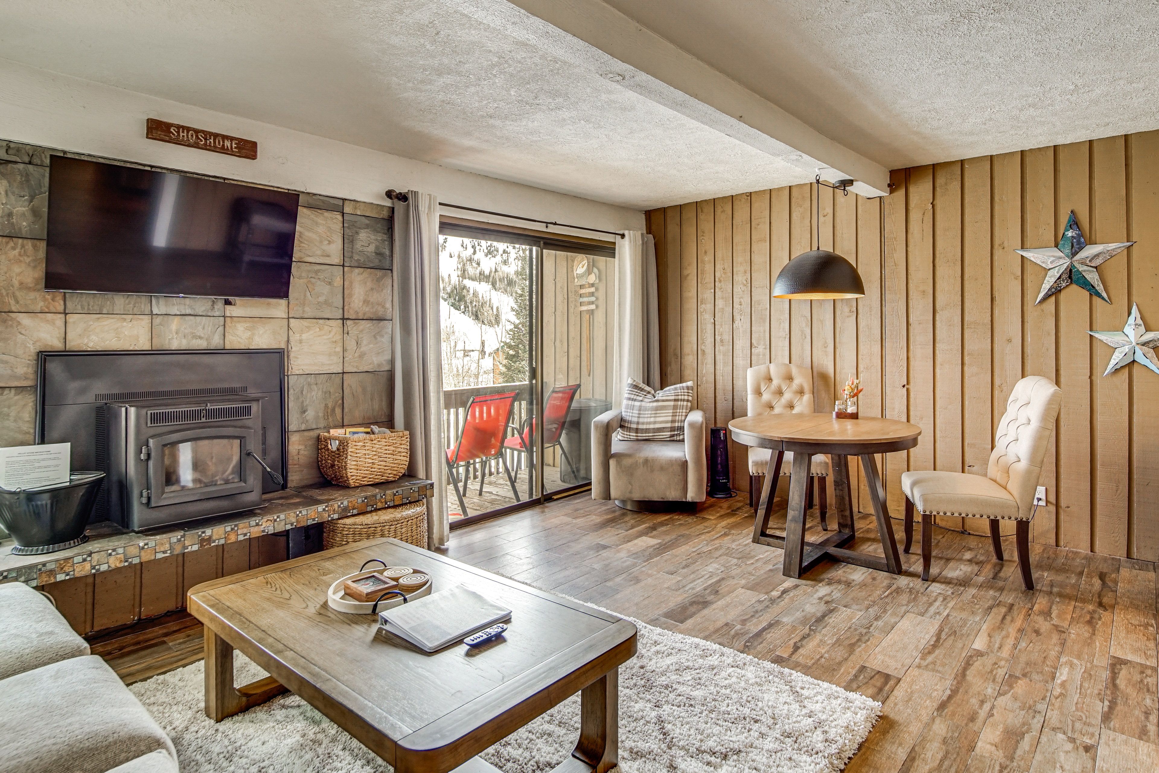 Brian Head Vacation Rental | 1BR | 1BA | 576 Sq Ft | Stairs Required to Access