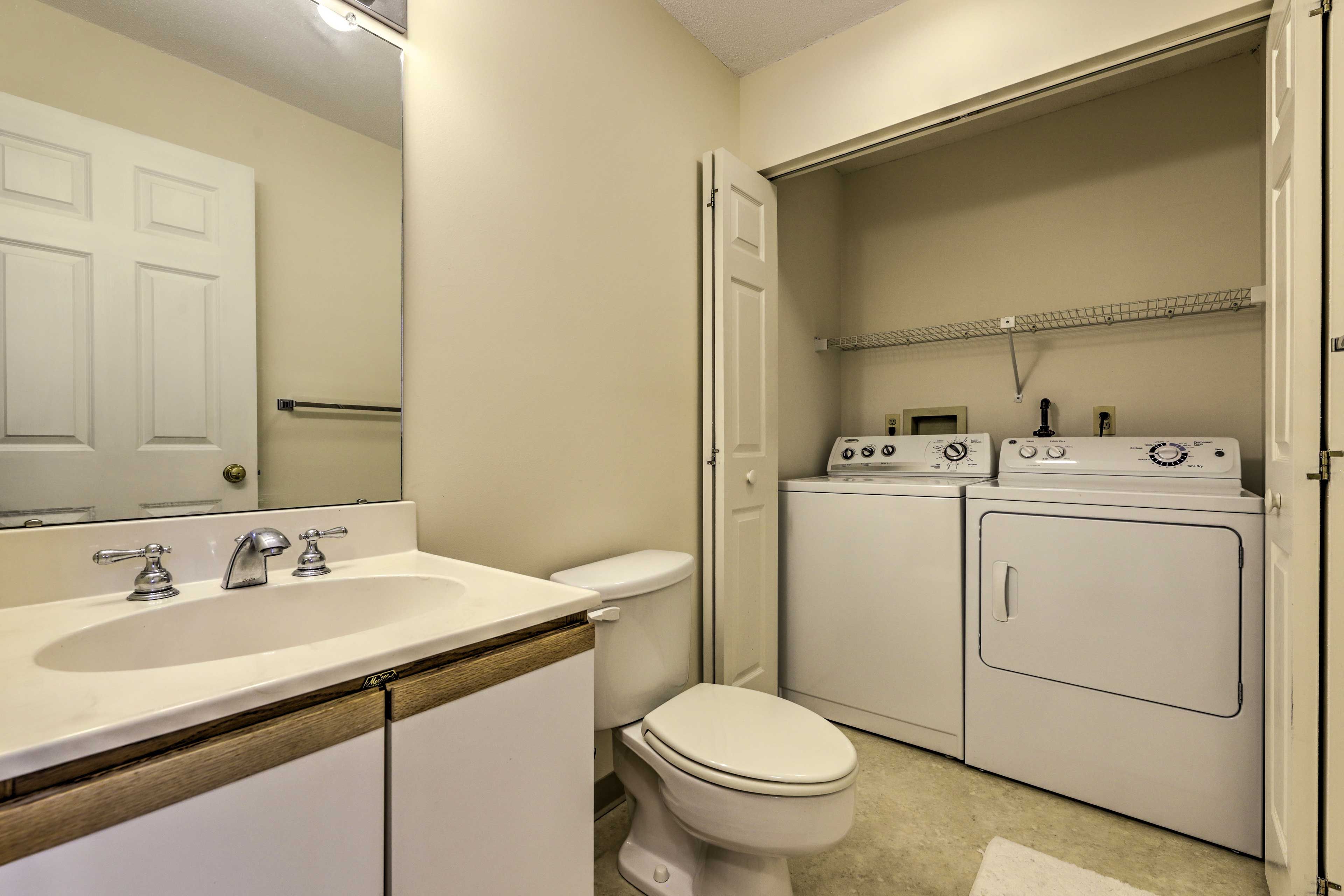 Half Bath | Laundry Area | Washer/Dryer
