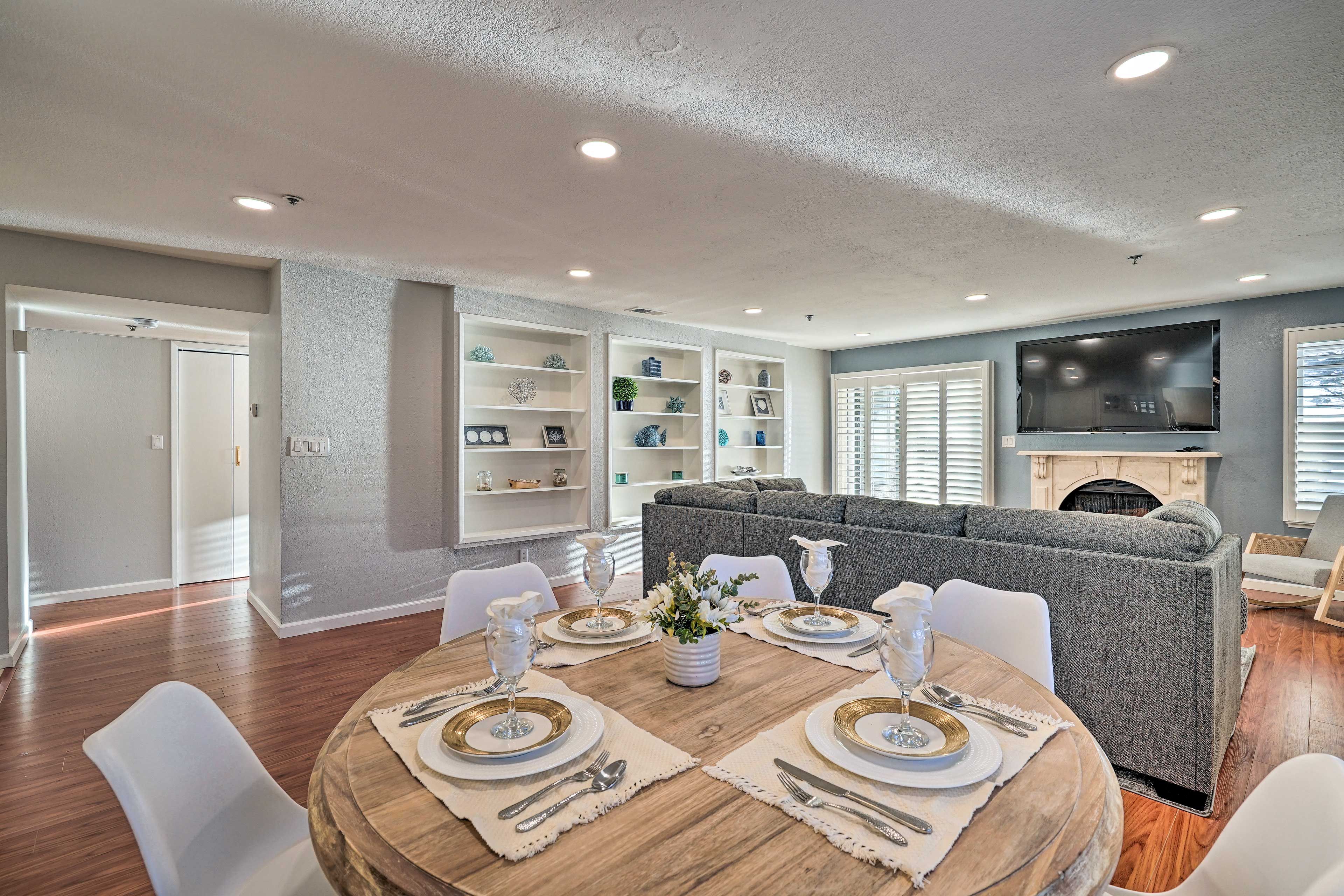 Dining Area | Main Level | Dishware + Flatware