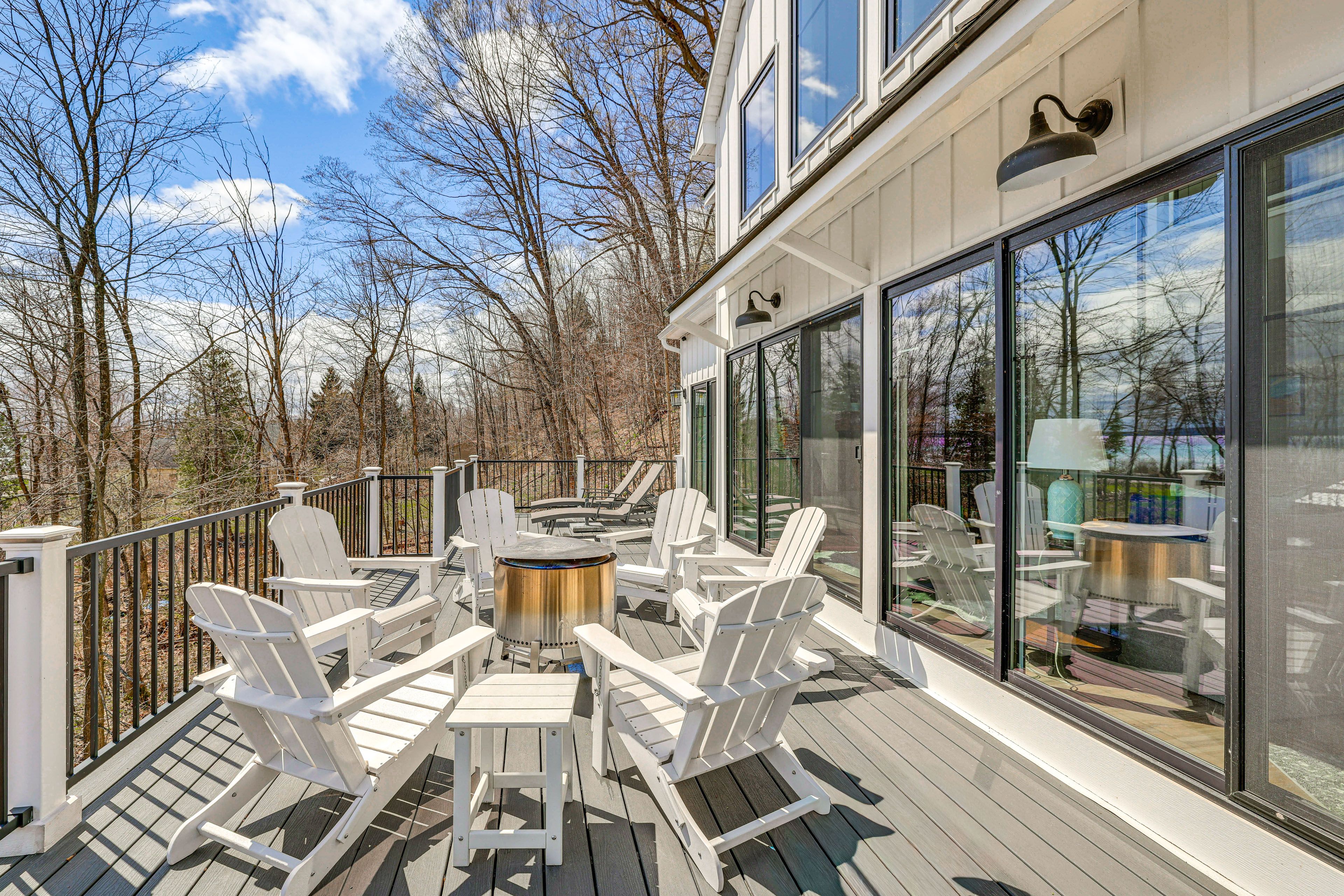 Furnished Deck w/ Seating | Outdoor Dining | Gas Grill
