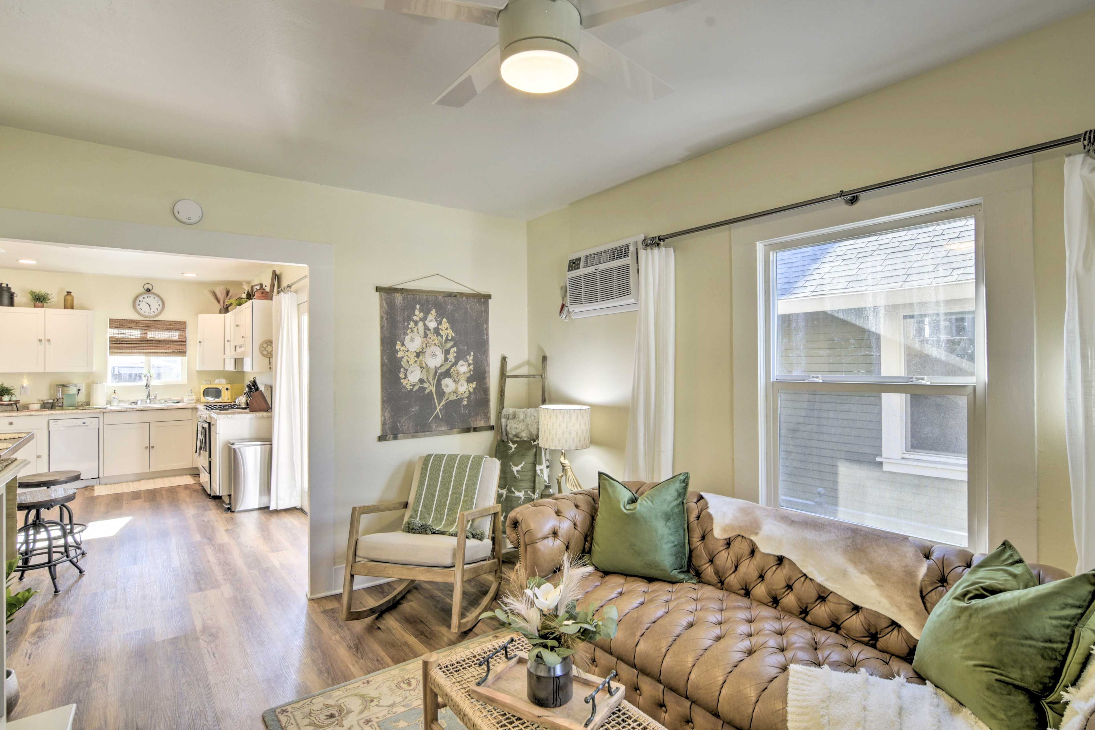 Chico Vacation Rental | 2BR | 1BA | Stairs Required | 965 Sq Ft