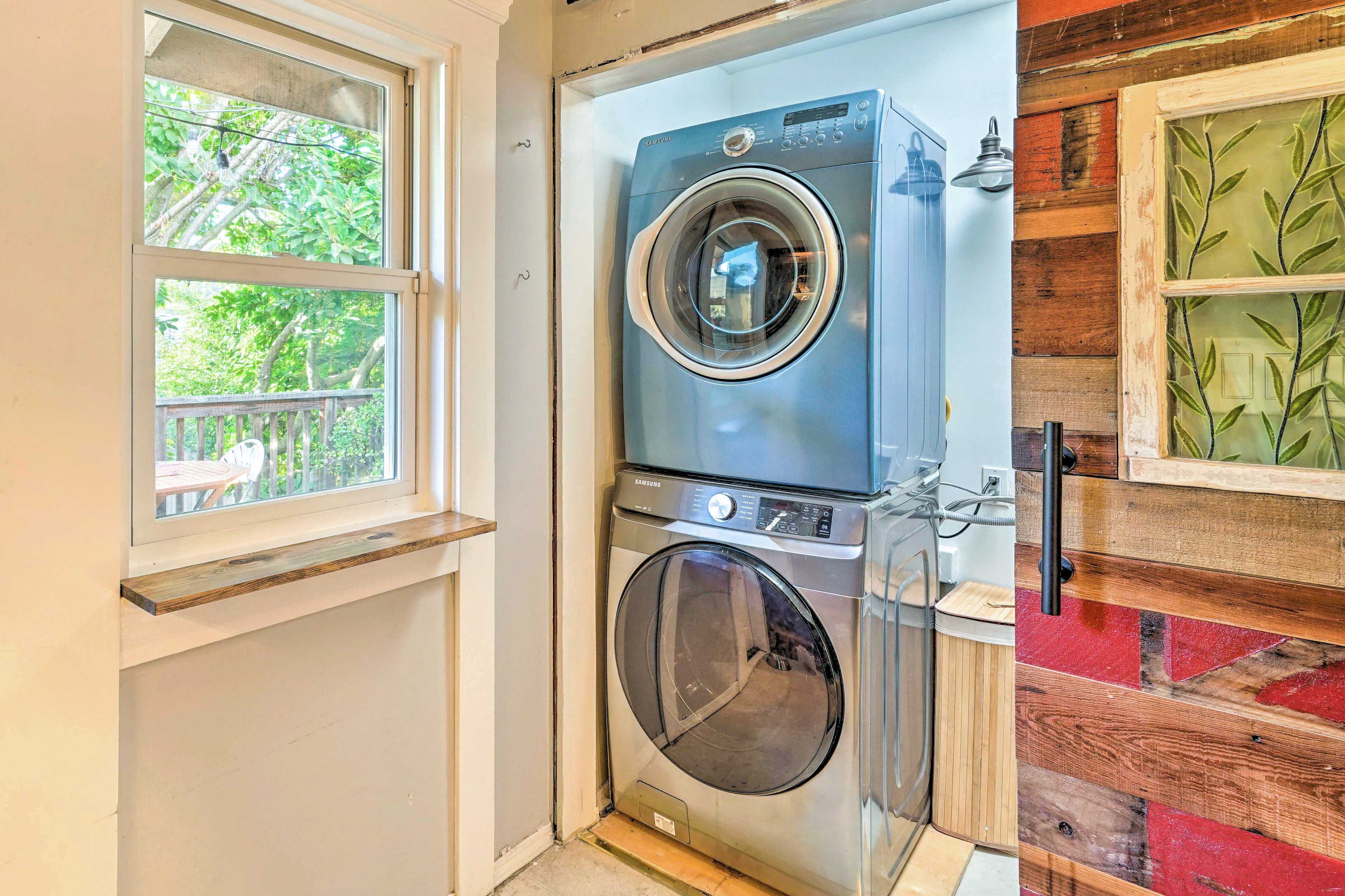 In-Unit Laundry | Detergent Provided