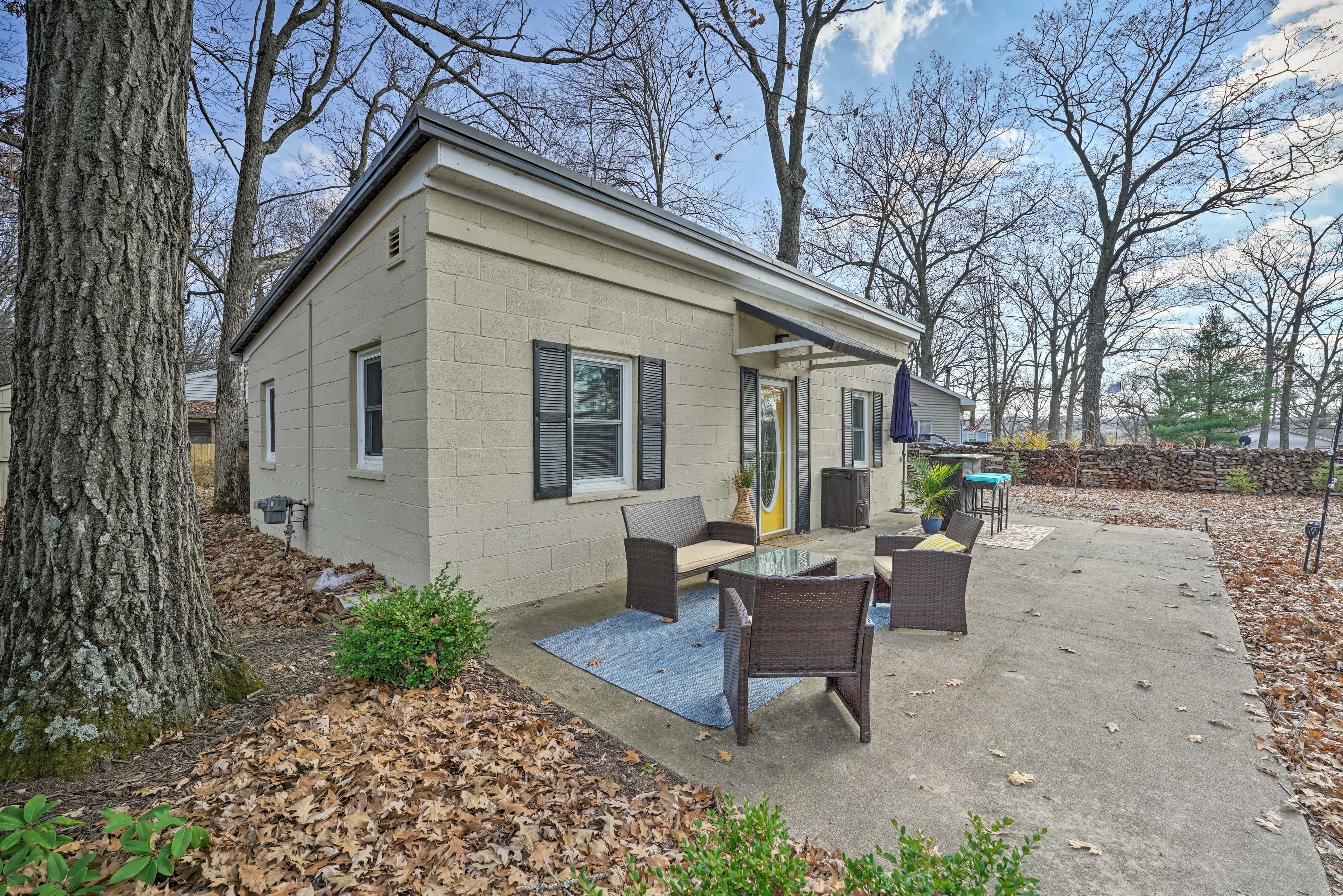 Mecosta Vacation Rental | 1BR | 1BA | Step-Free Access | 600 Sq Ft