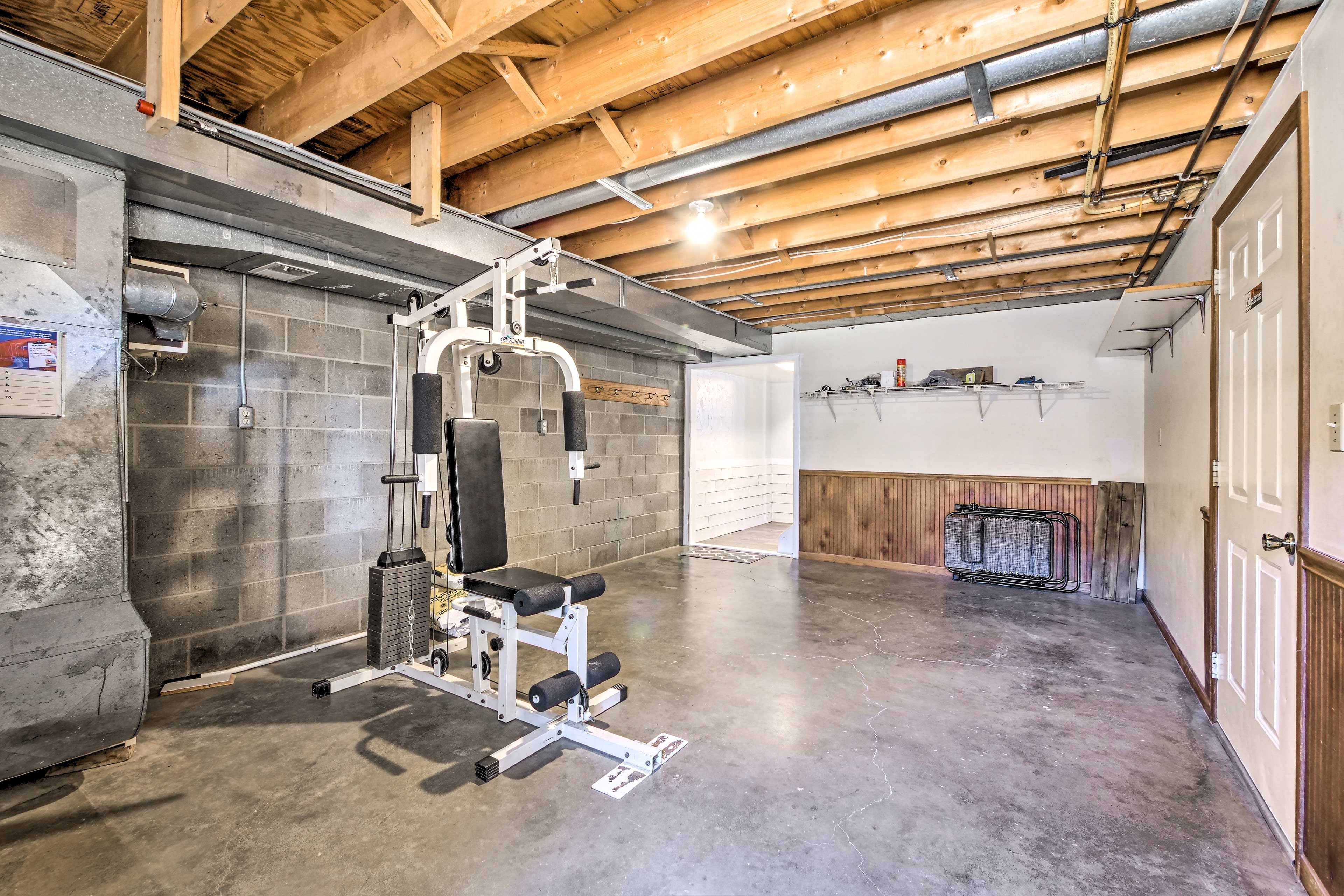 Basement | Workout Area | In-Unit Washer & Dryer