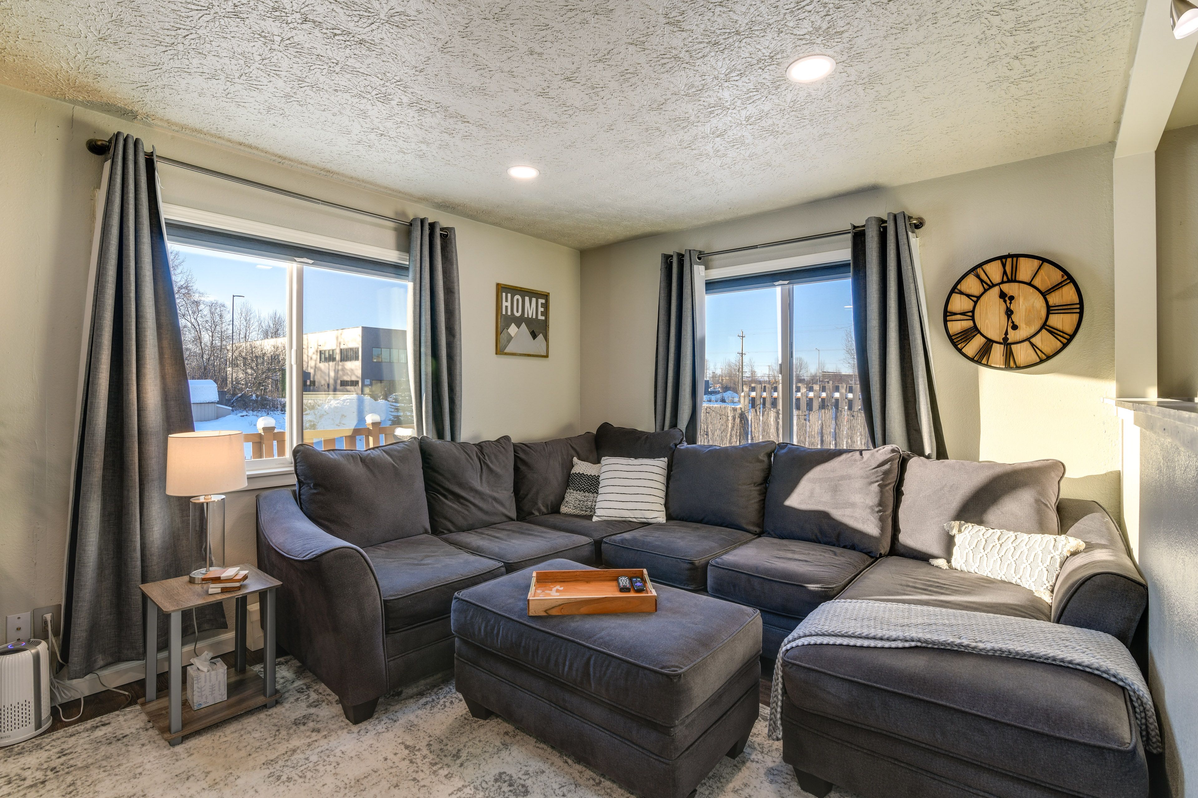 Anchorage Vacation Rental | 2BR | 1BA | 900 Sq Ft | Access Only By Stairs