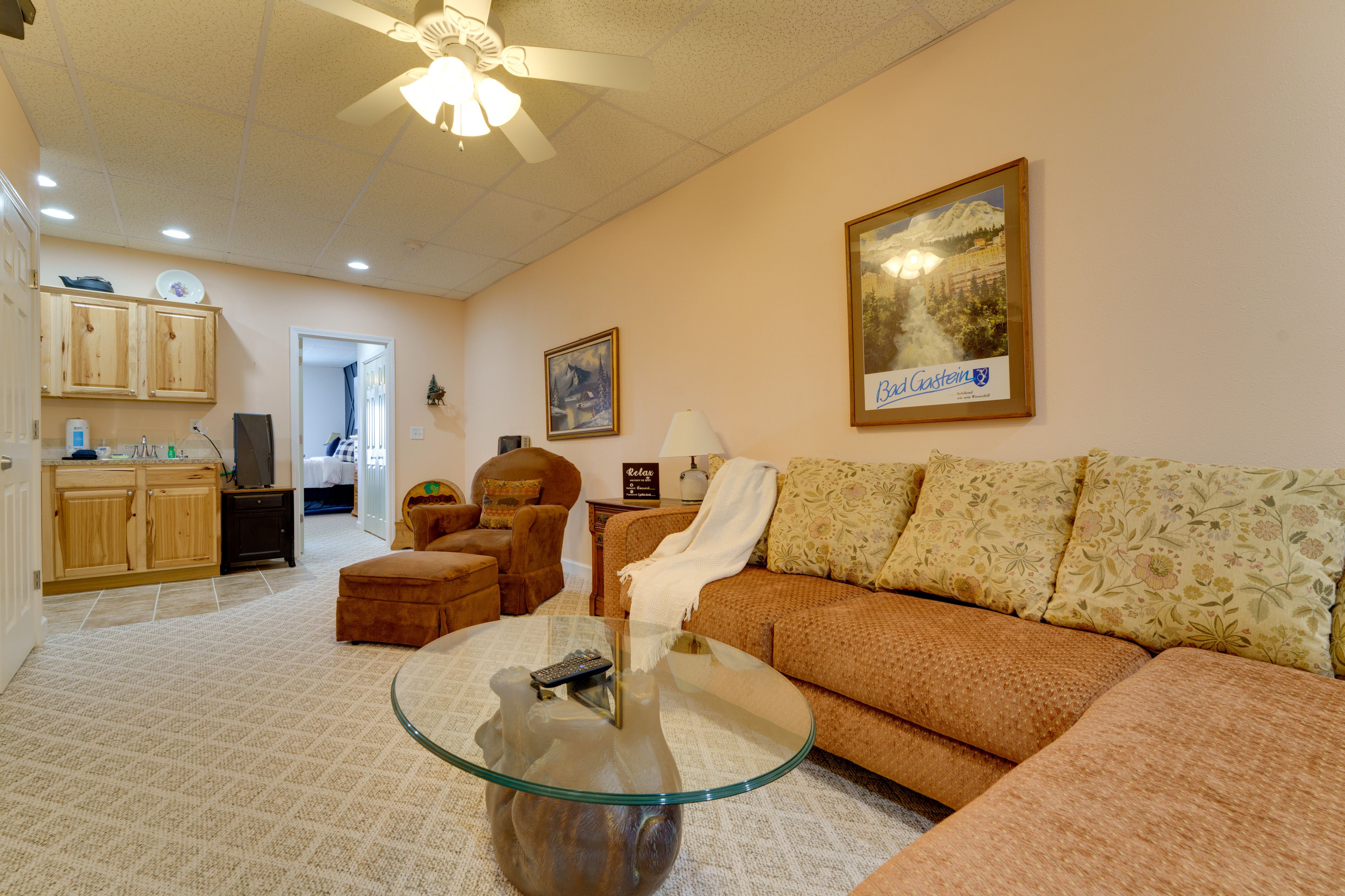 Banner Elk Vacation Rental | 1BR | 1BA | Stairs Required | 700 Sq Ft