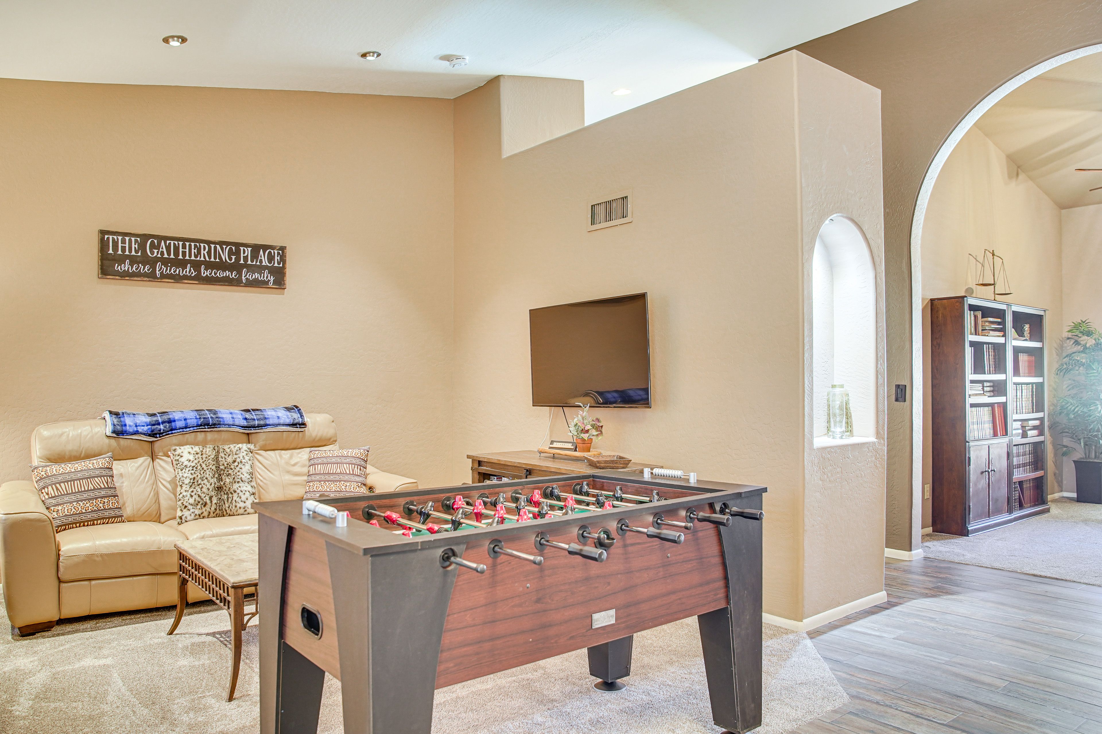 Sitting Area | Foosball Table | Main Floor