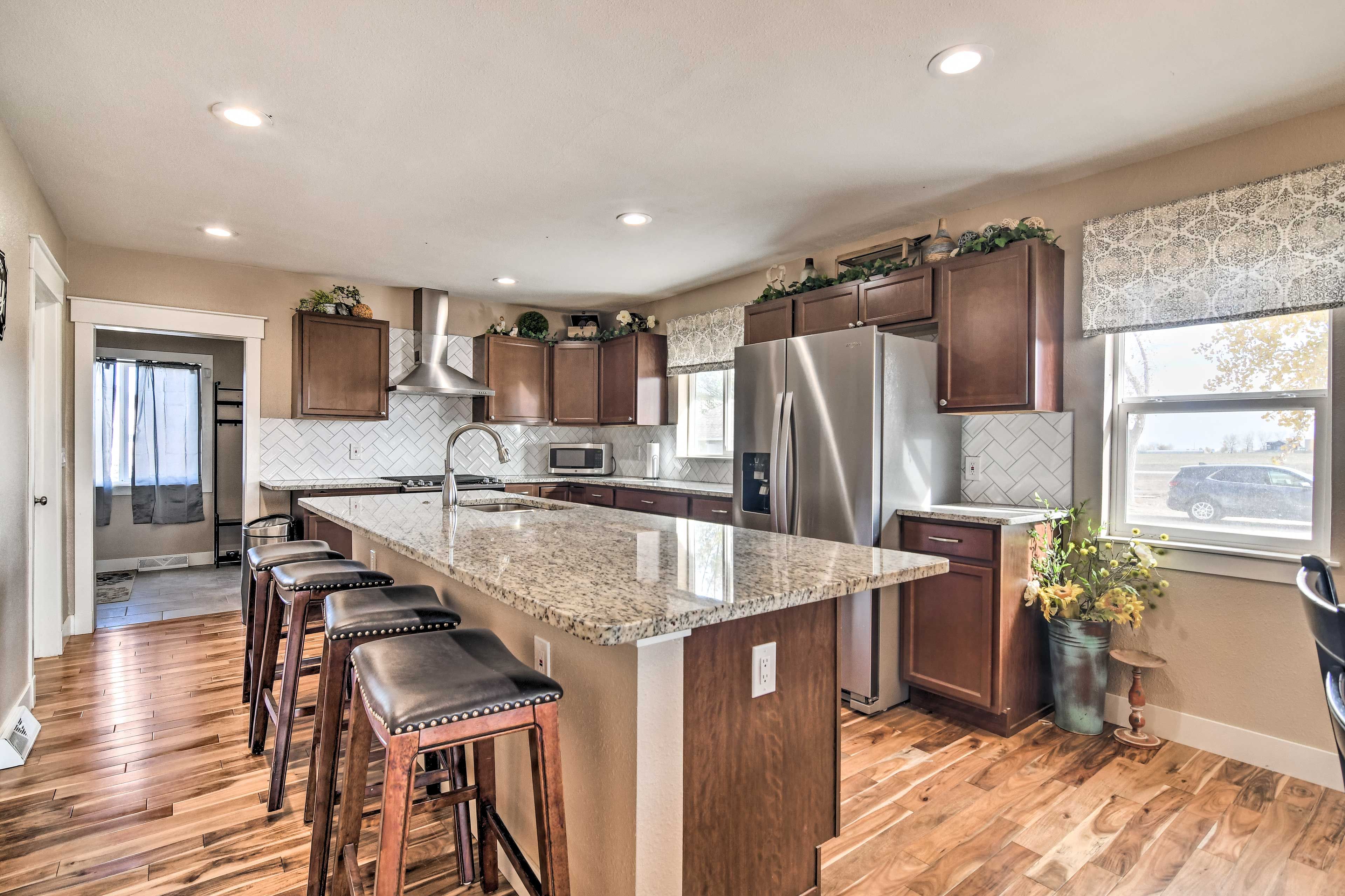 Platteville Vacation Rental | 3BR | 2BA | 1,600 Sq Ft | Steps Required to Access