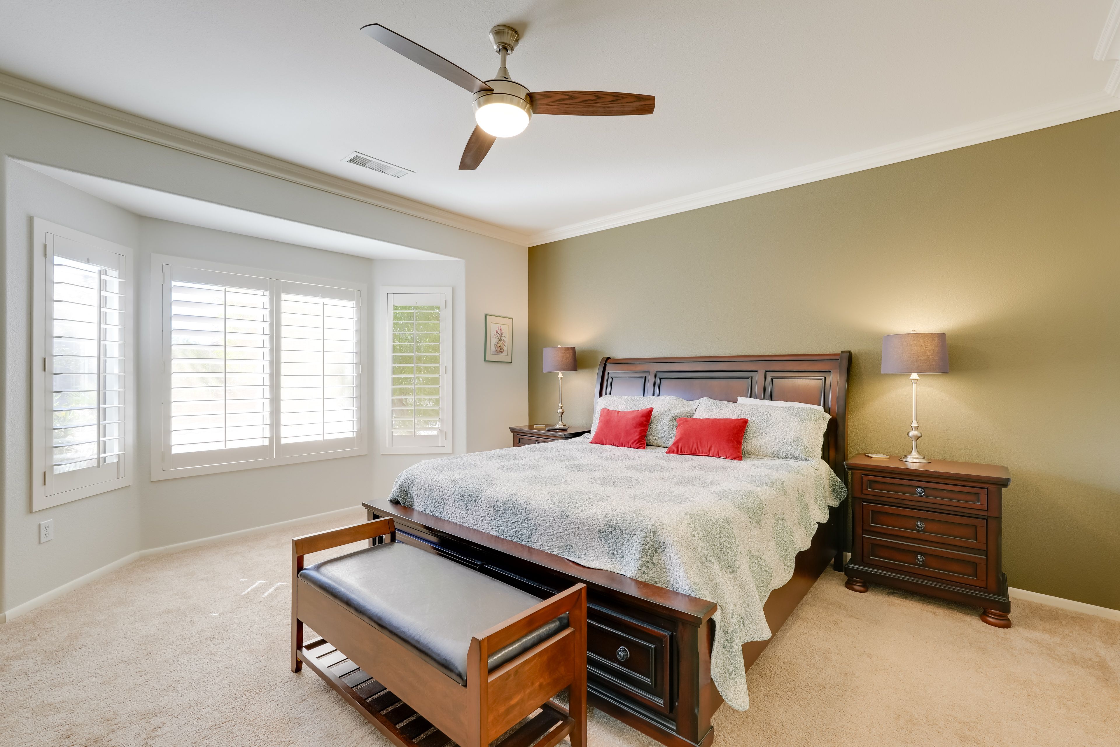 Bedroom 1 | King Bed | Linens Provided