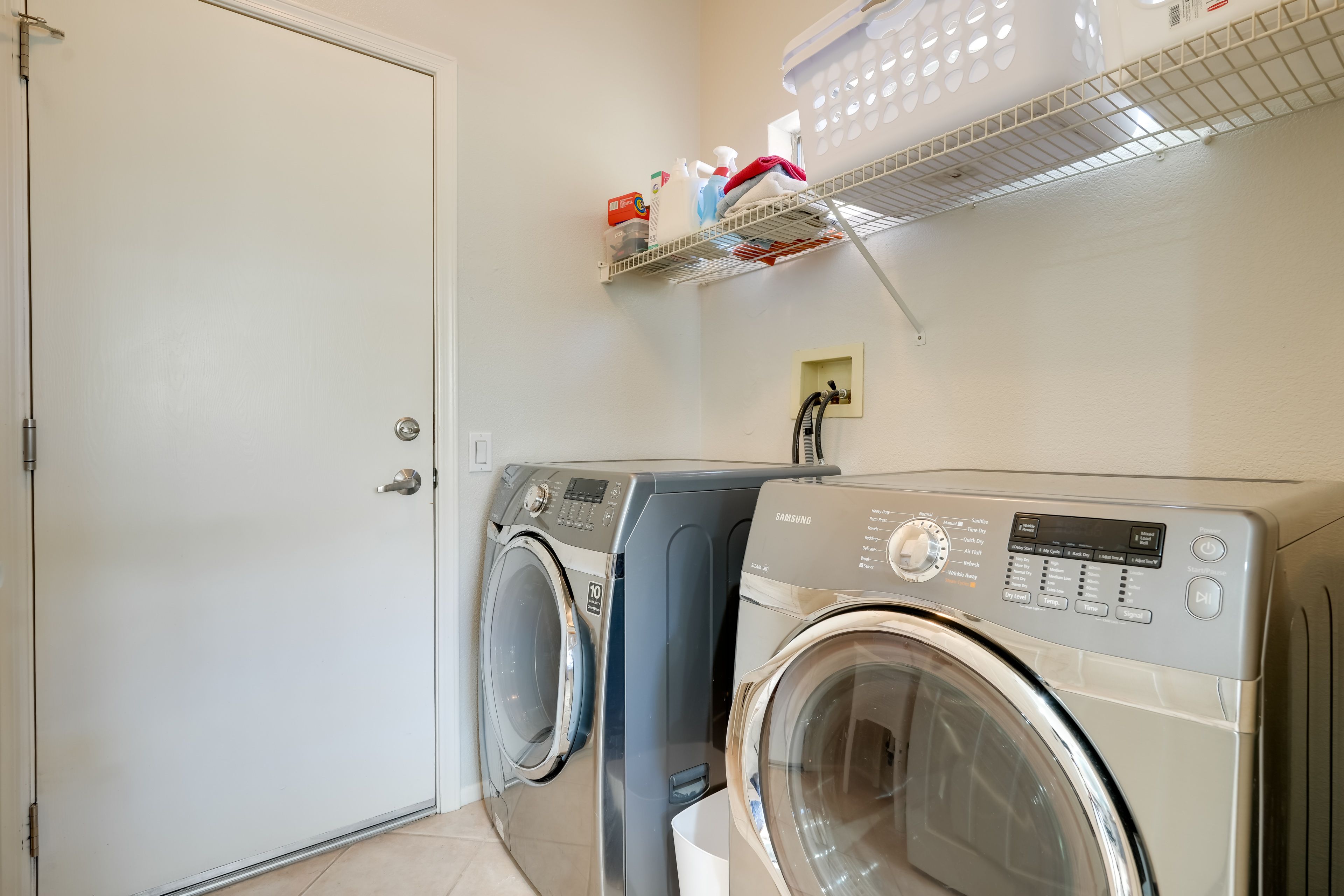 Washer + Dryer | Laundry Detergent Provided