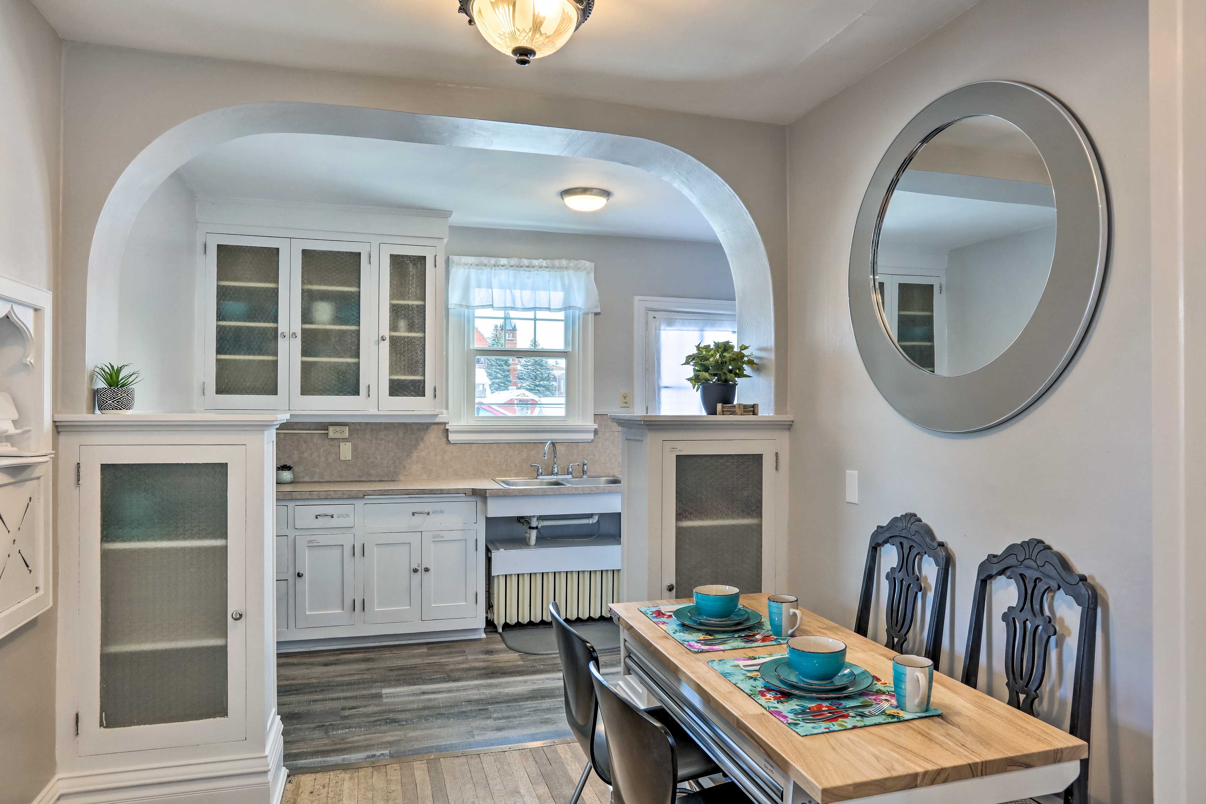 Dining Area | Cooking Basics Provided | Free WiFi