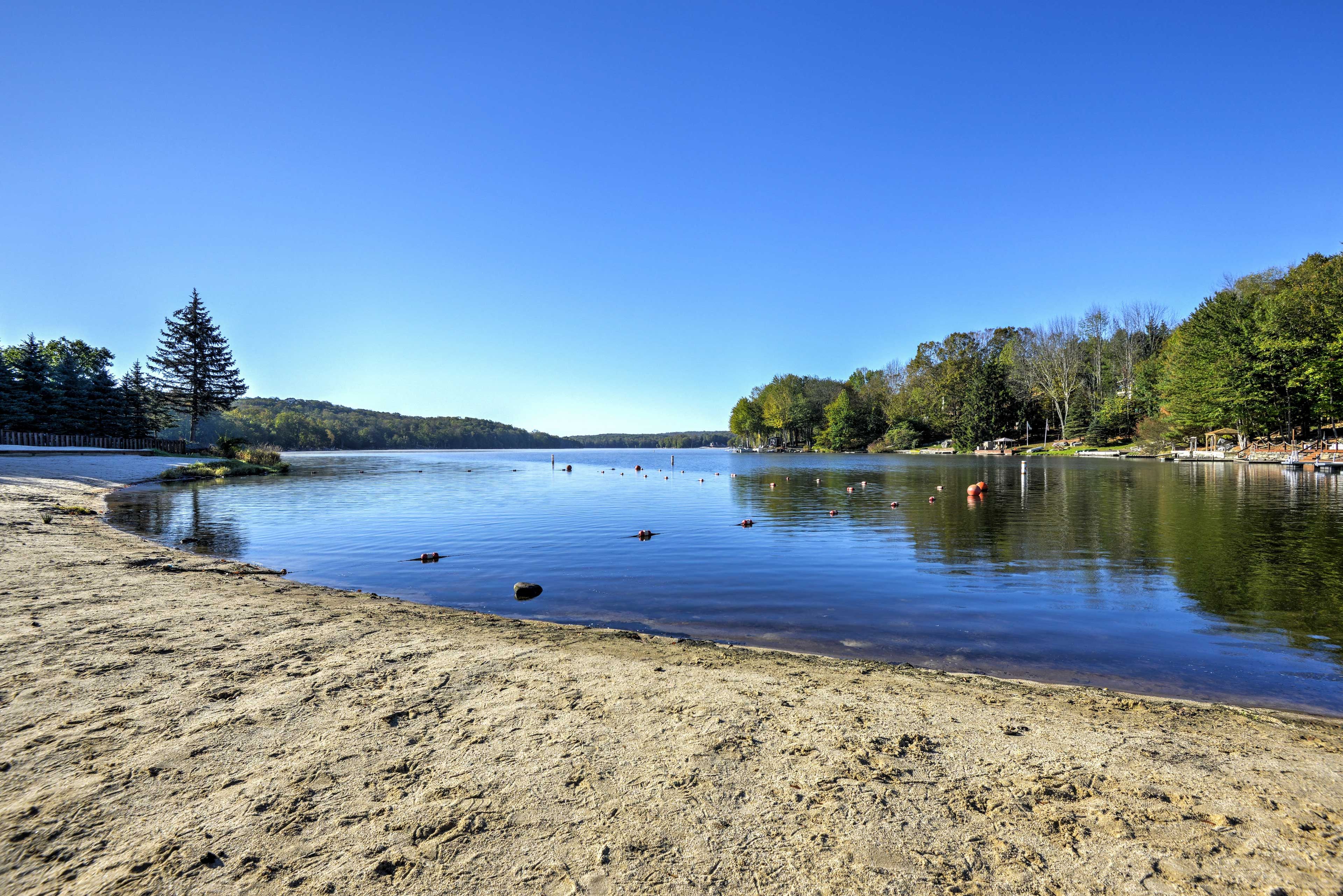 Community Lake & Beach