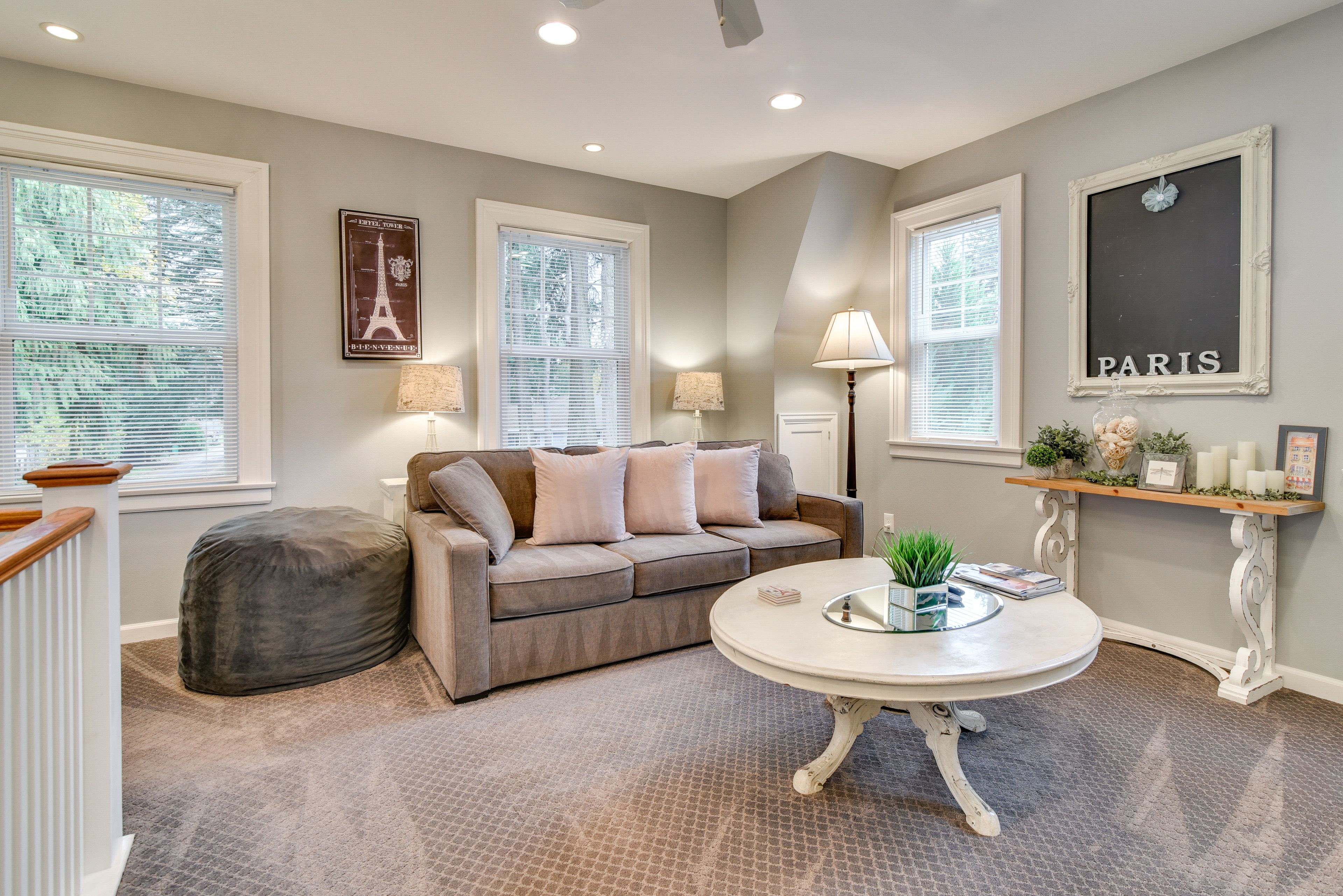 Living Room | Sleeper Sofa | Smart TV | Central Heating & Air Conditioning