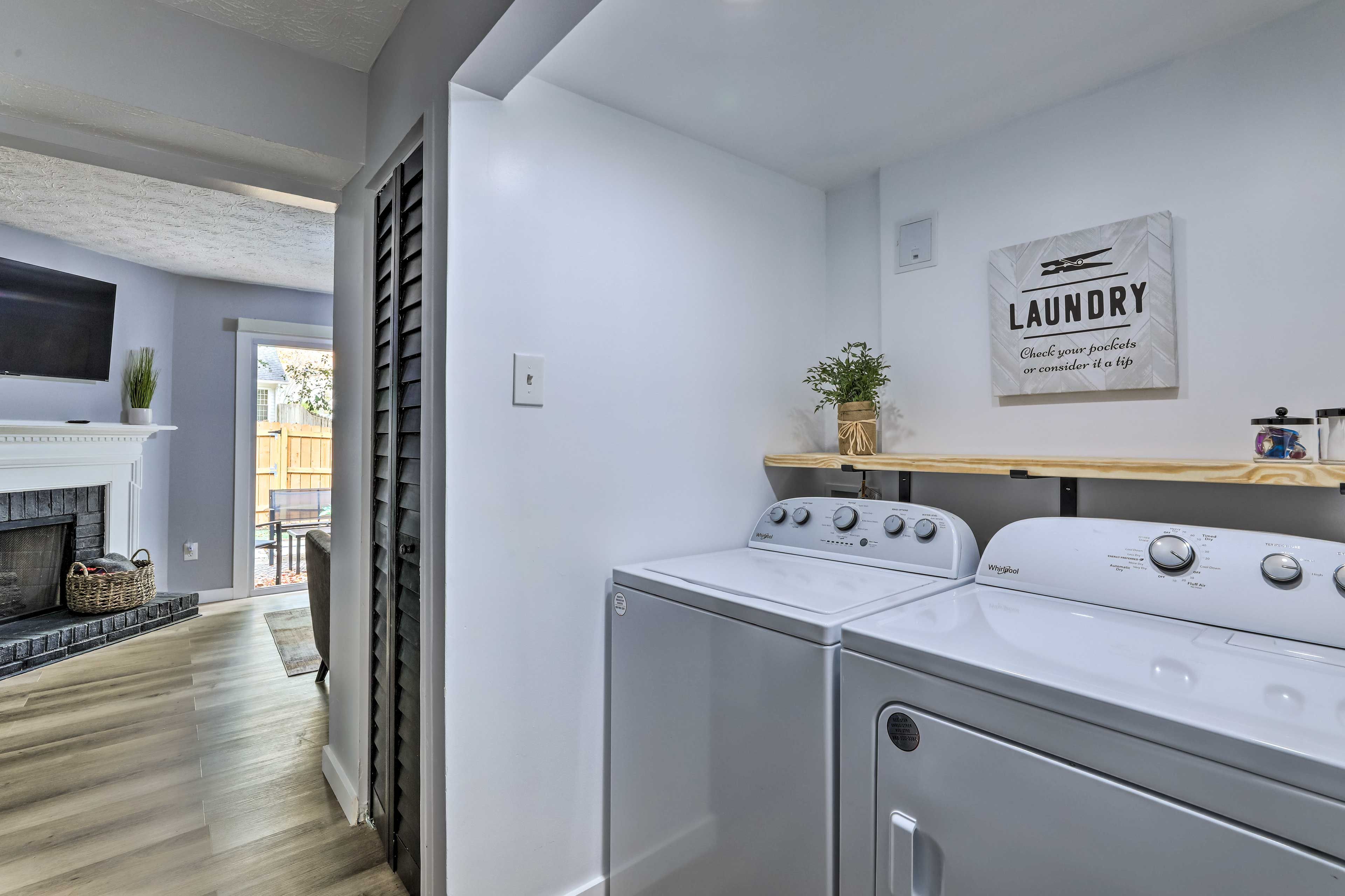 Laundry Area | Laundry Detergent | Iron & Board