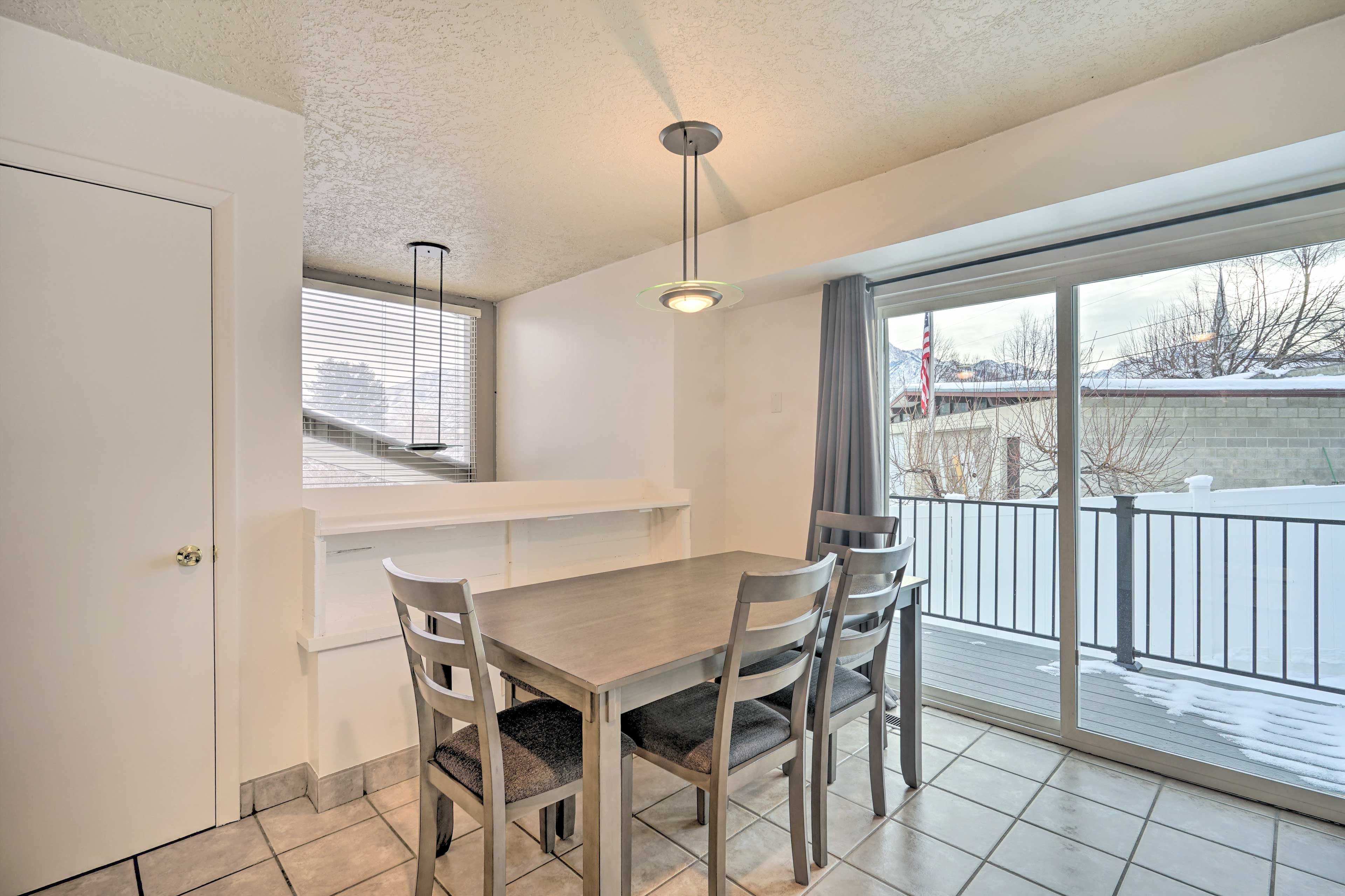 Dining Area | Main Floor | Dishware & Flatware