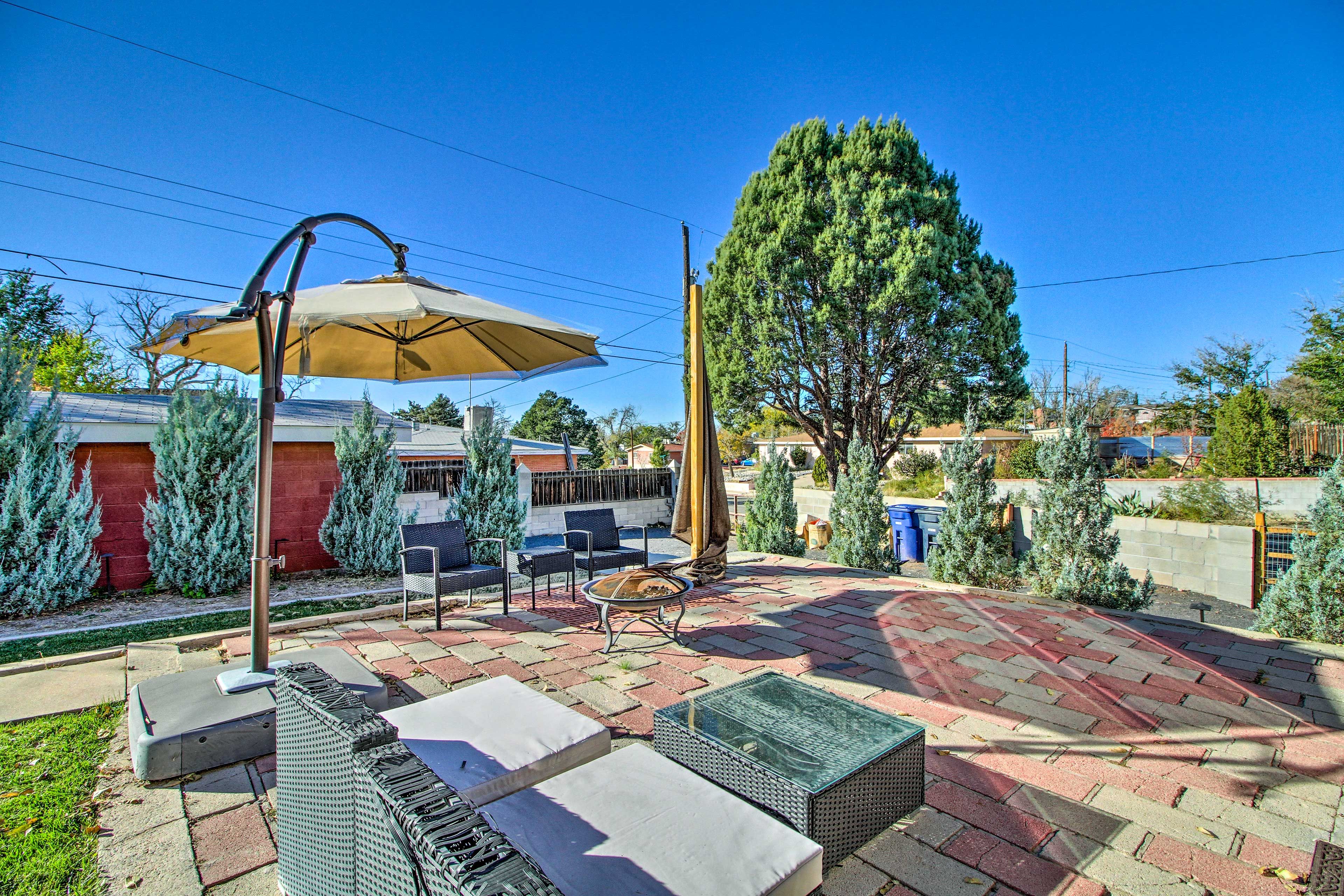 Furnished Patio | Fire Pit