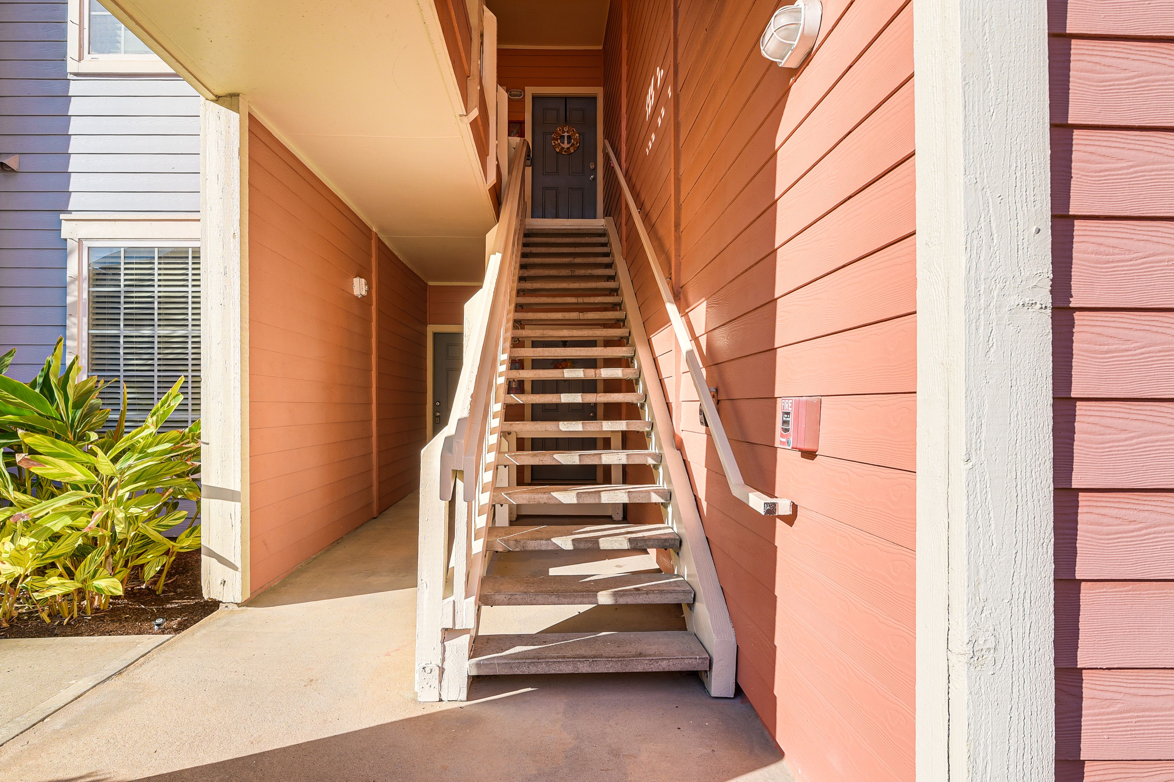 Stairs to Access Condo