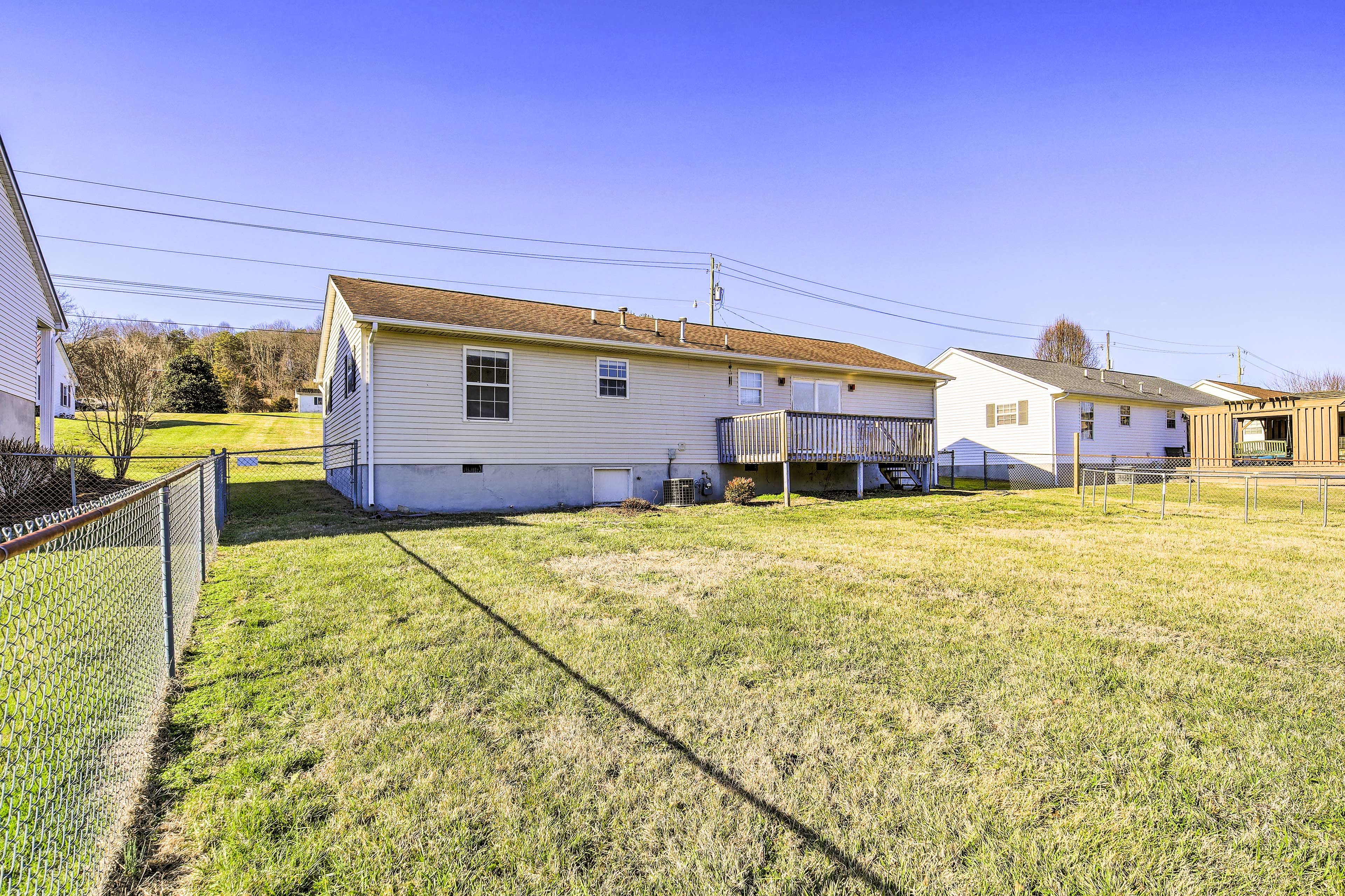 Fenced Yard