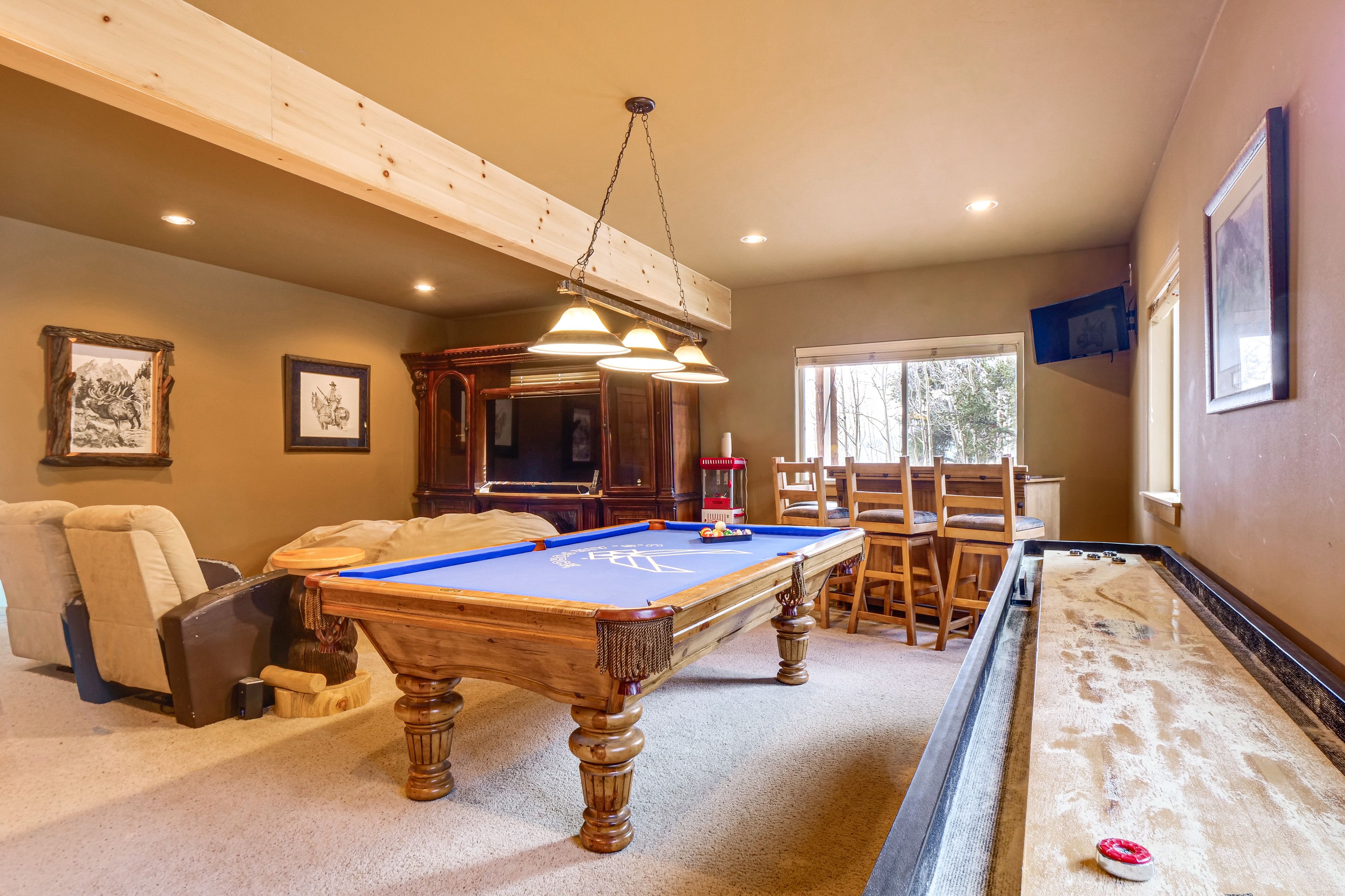 Game Room | Lower Level | Dart Board | Karaoke