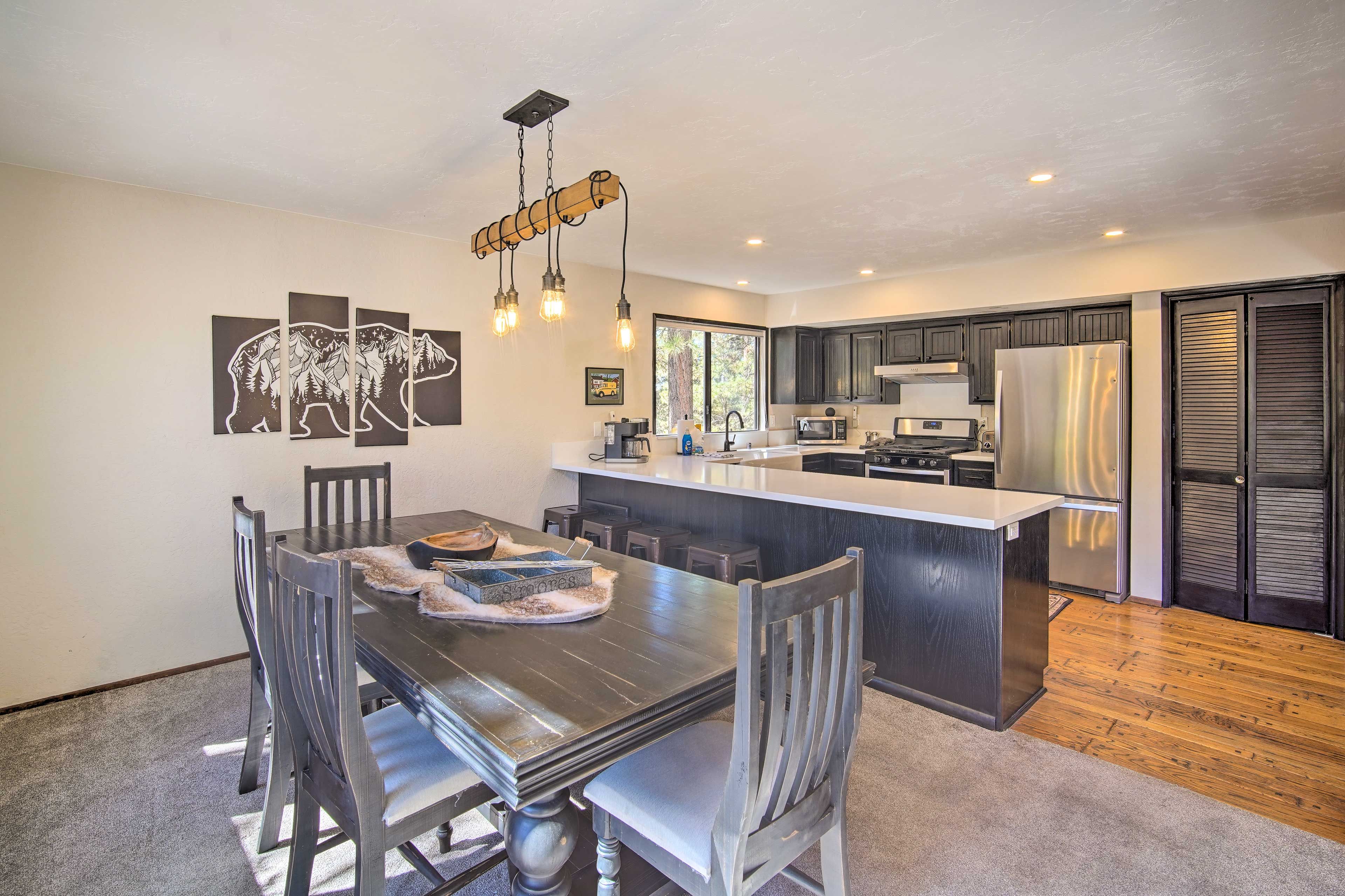 Dining Room | Access to Private Deck