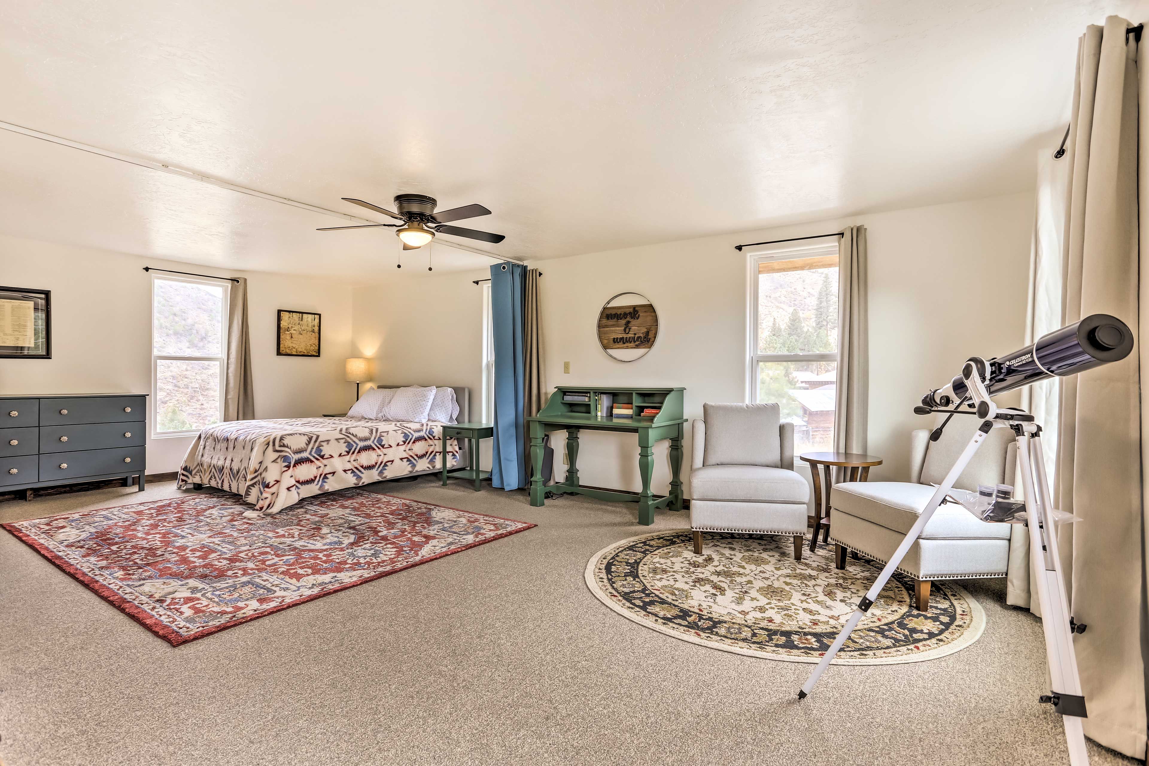 Bedroom | 2 Queen Beds | 2nd Floor | Linens Provided | Stairs Required