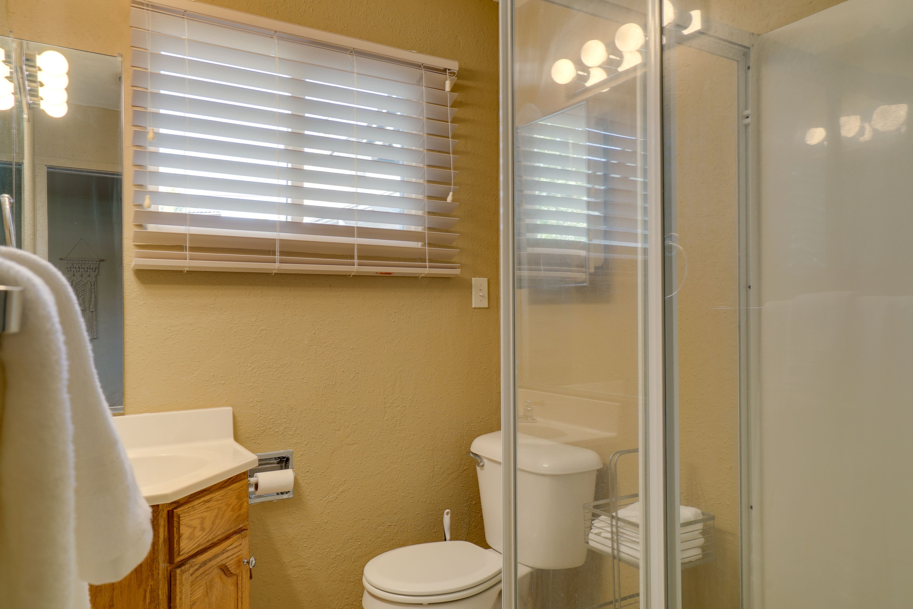 Full Bathroom | Walk-In Shower | Complimentary Toiletries