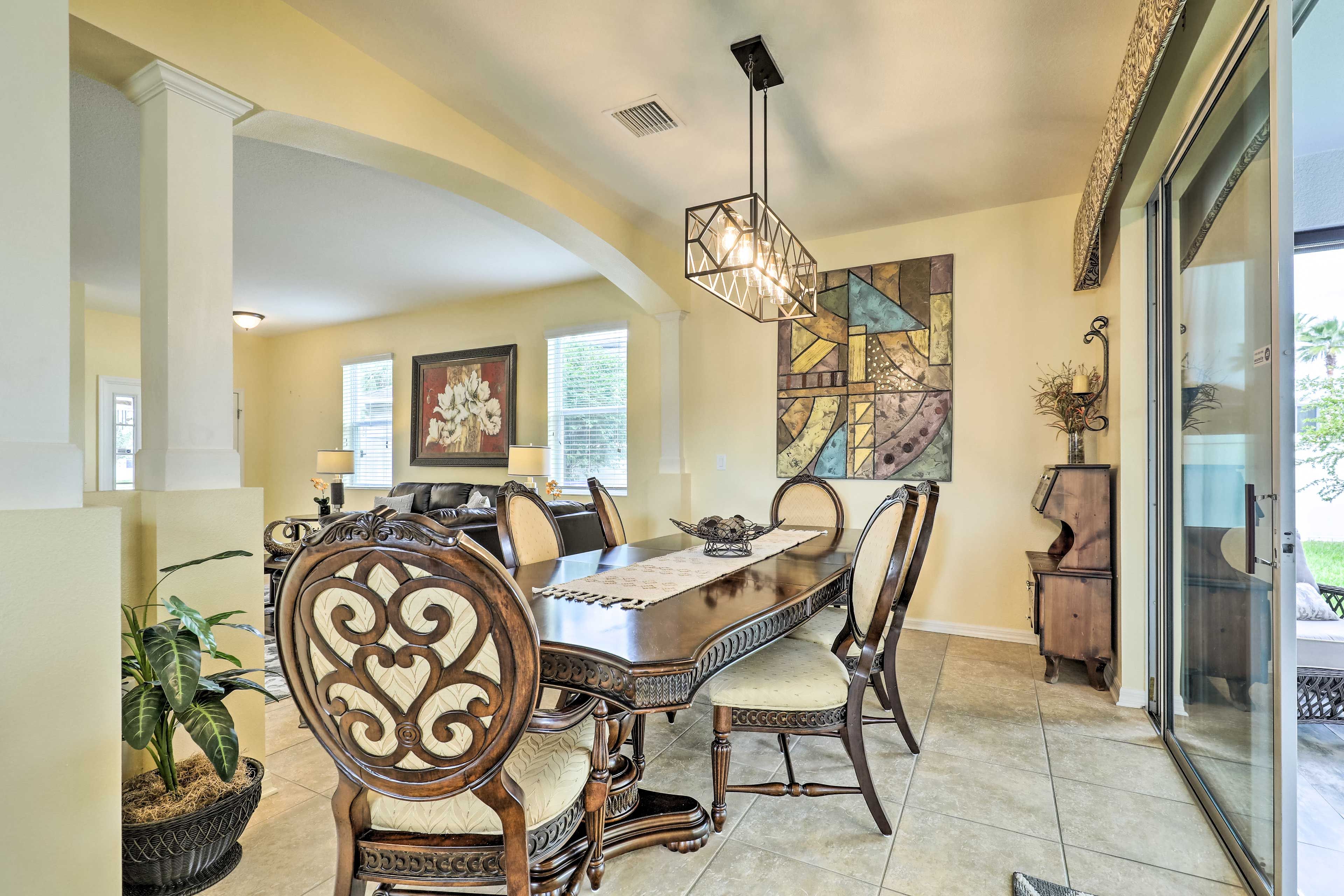 Dining Area | 1st Floor | Dishware + Flatware