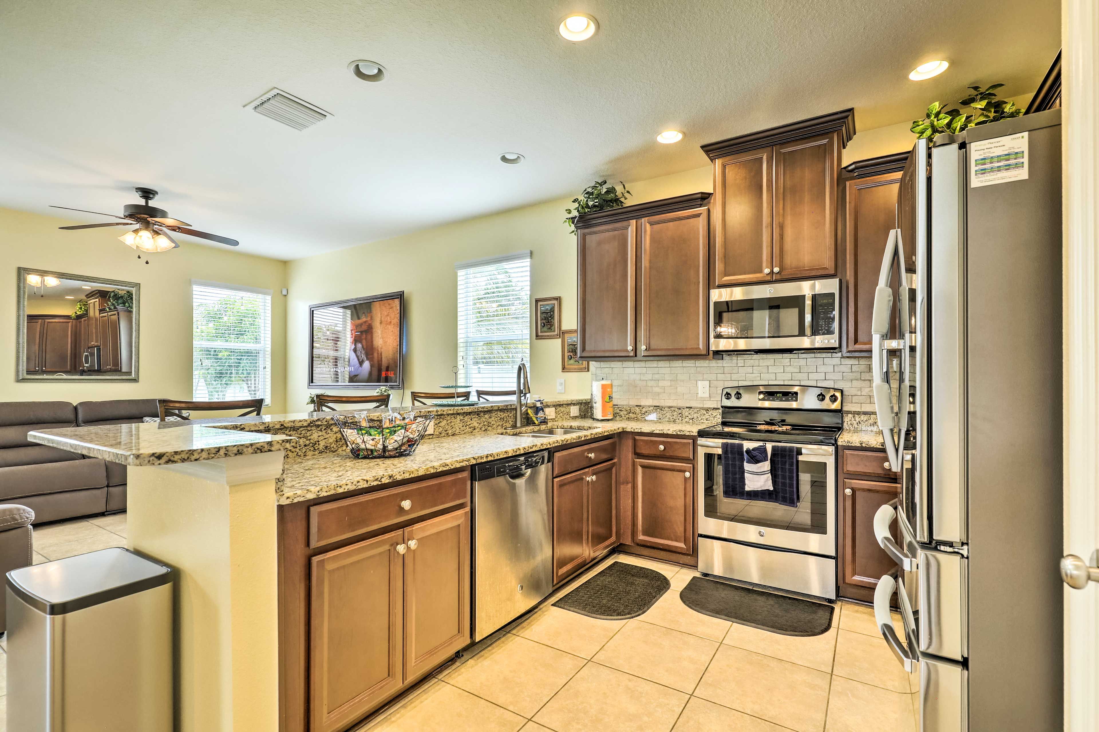 Kitchen | Dishwasher | Complimentary Spices