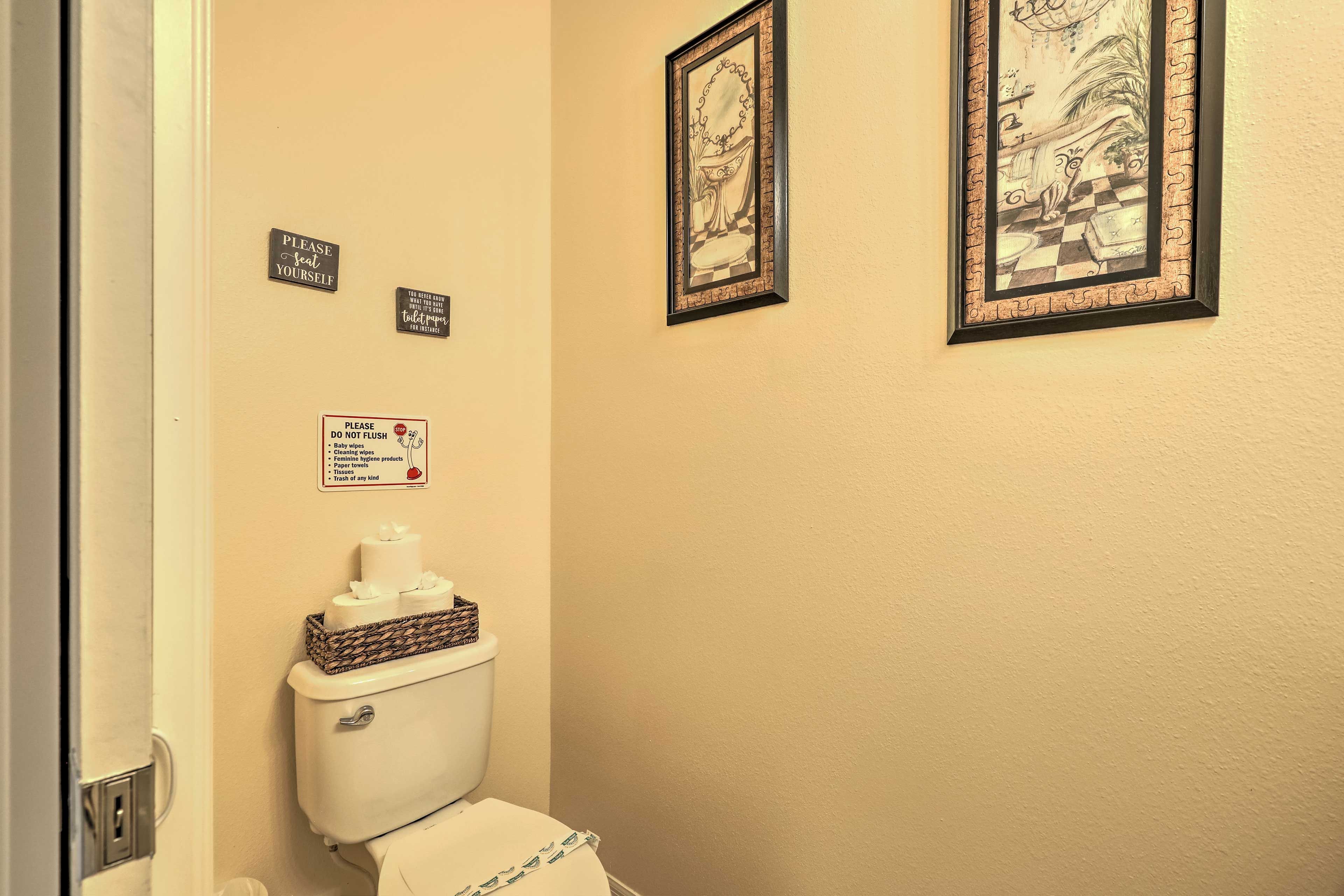 Half Bathroom | 1st Floor