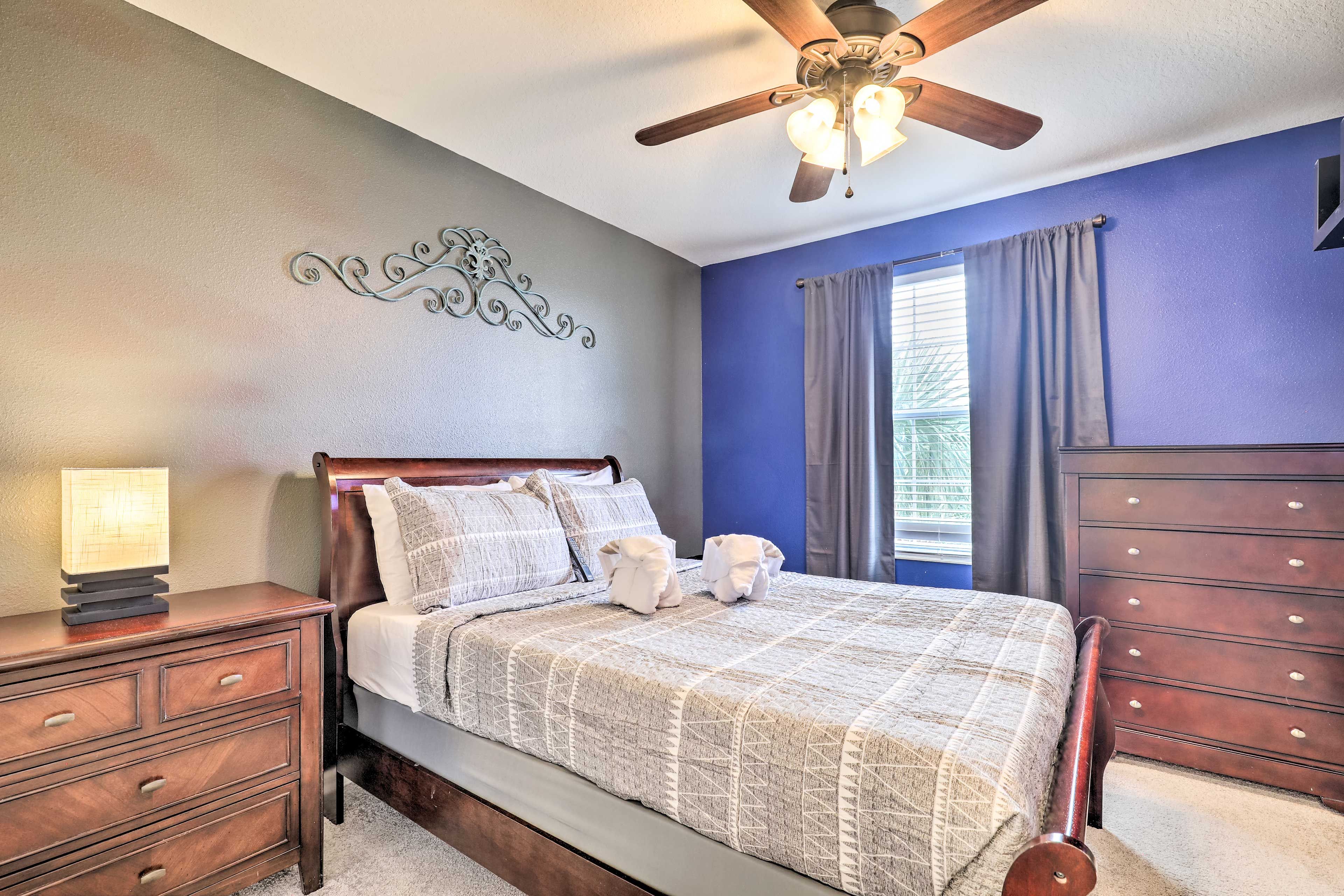 Bedroom 4 | 2nd Floor | Full Bed | Smart TV