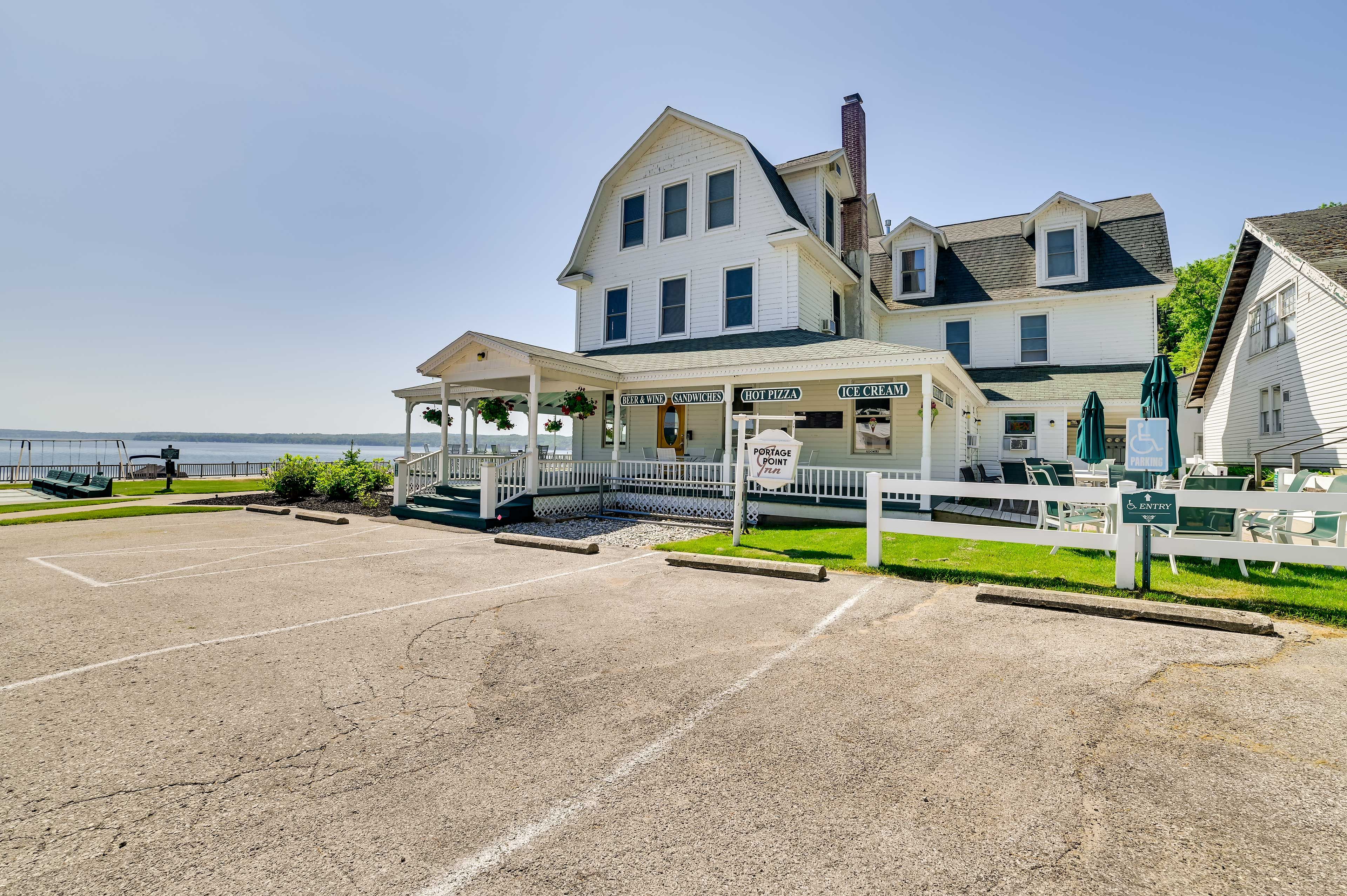 Located in the Beech Lodge at Portage Point Inn