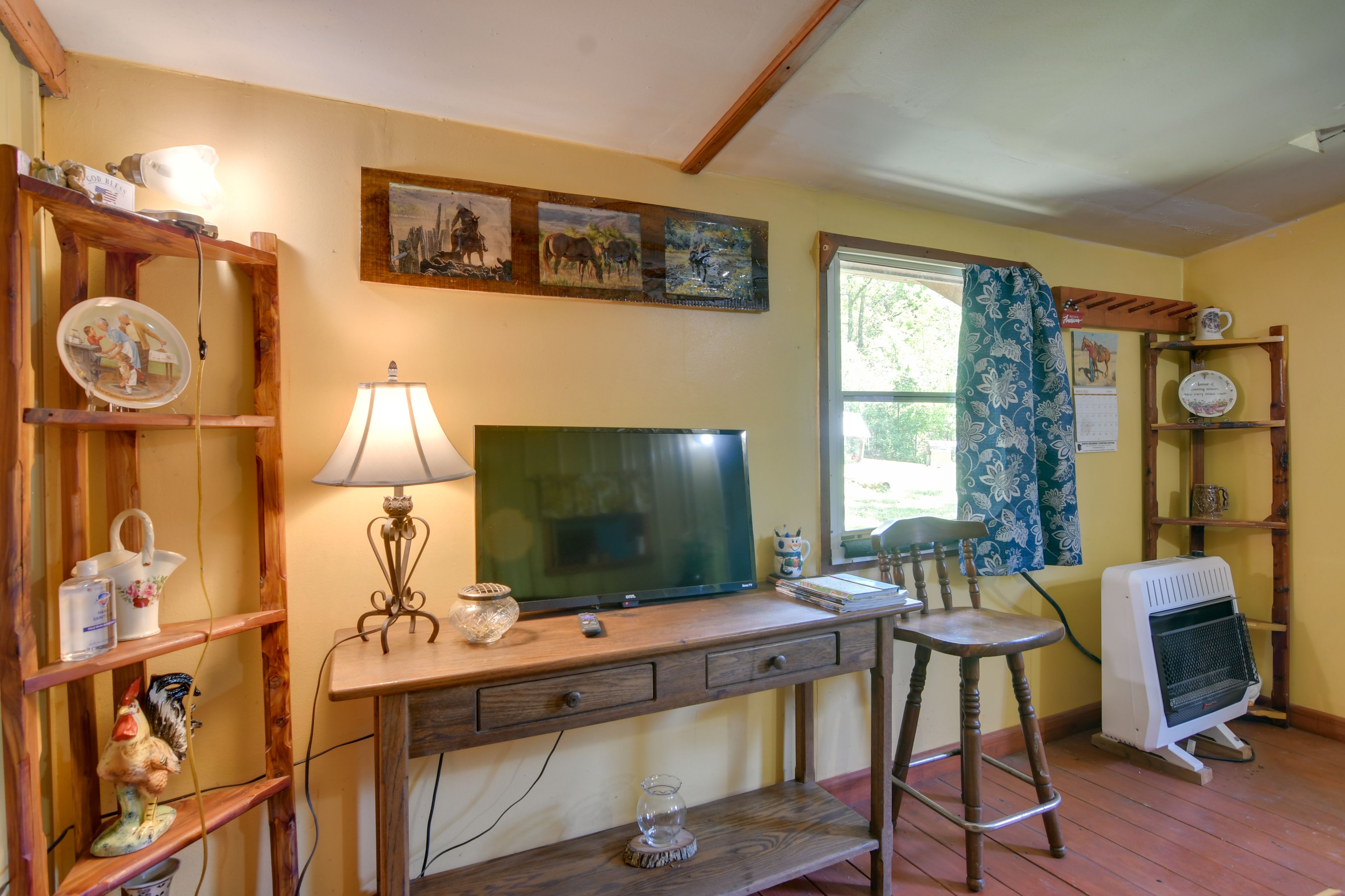 Living Room | Window A/C Units | Smart TV