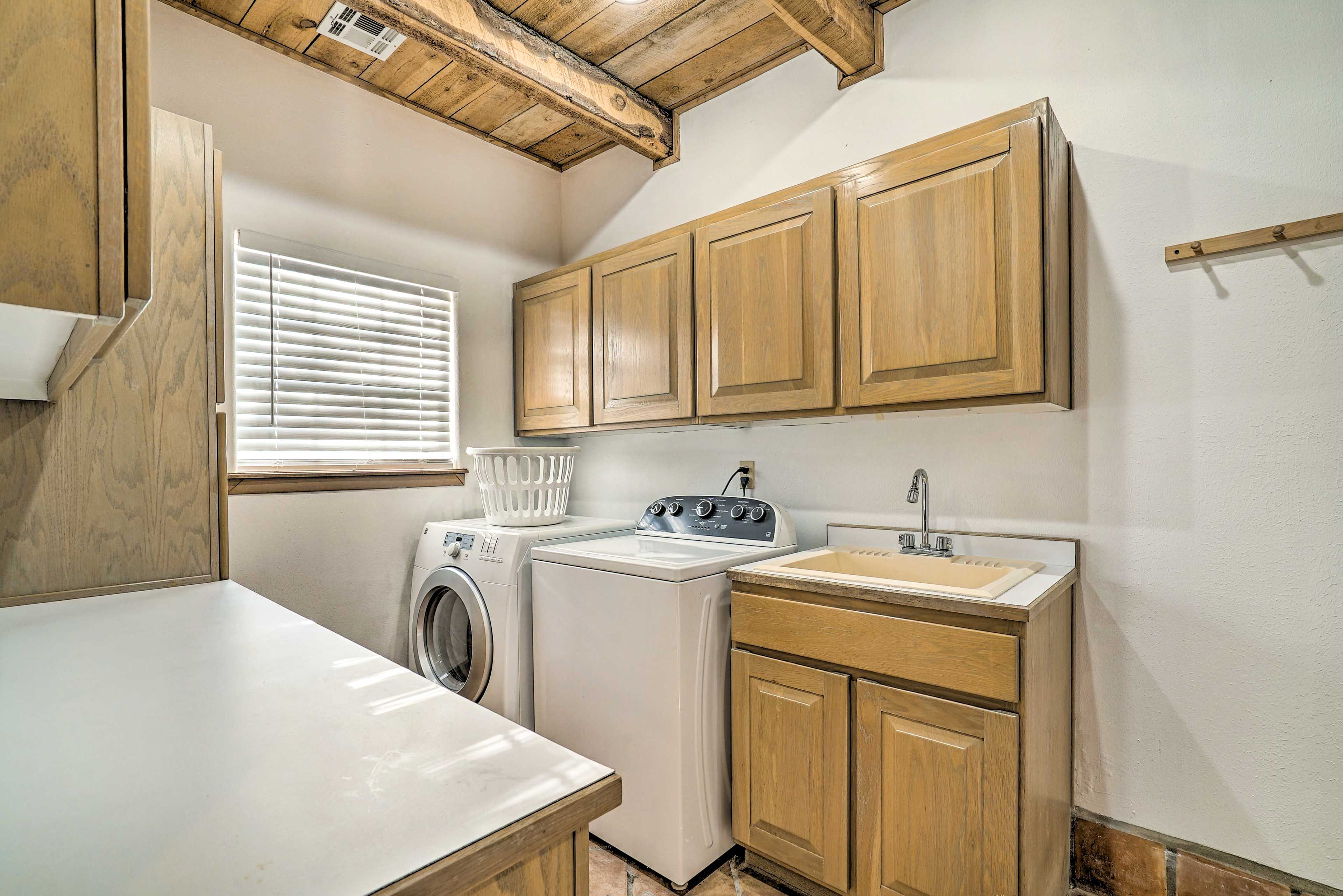 Laundry Room | Washer/Dryer | Laundry Detergent Provided
