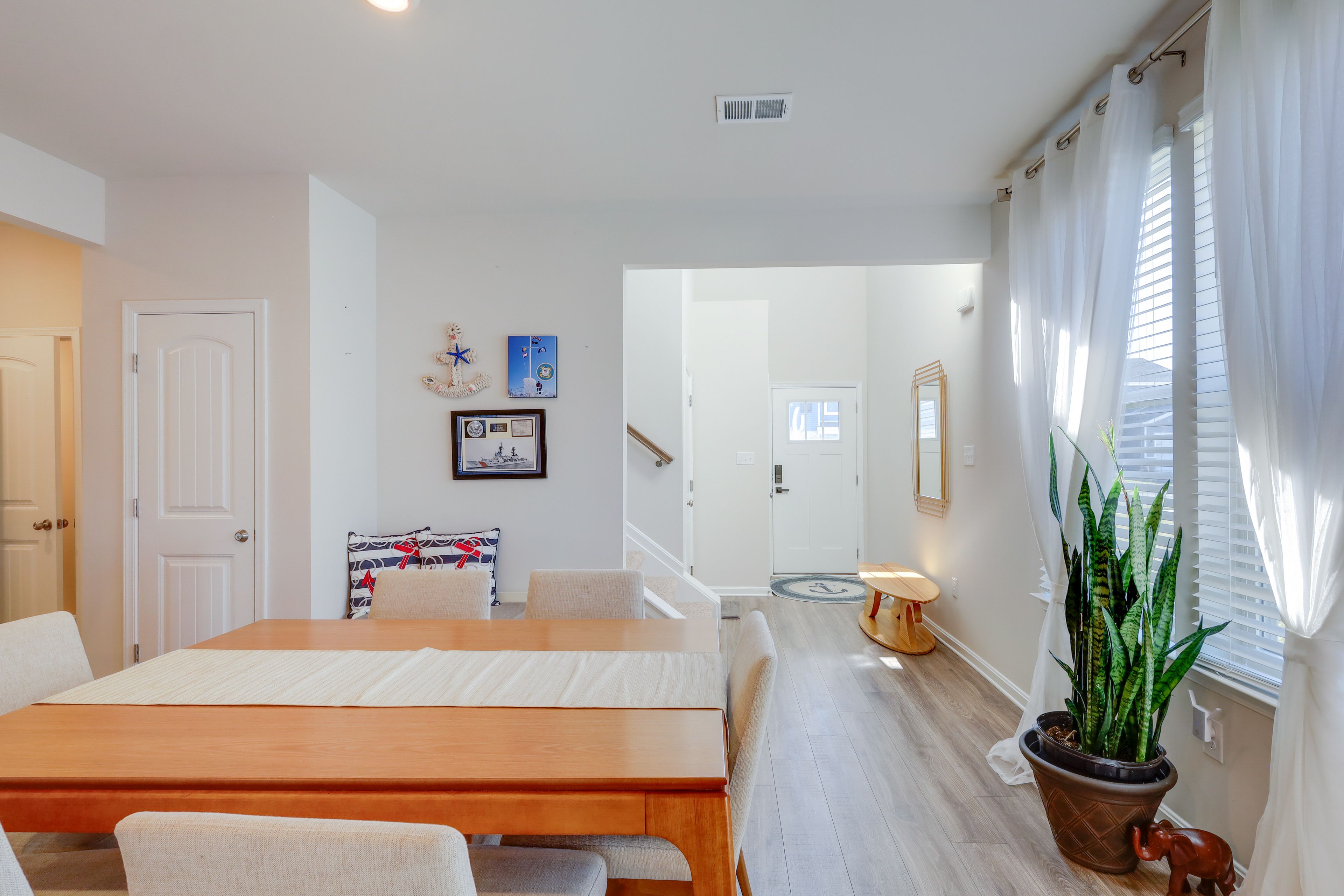 Dining Area | 1st Floor | Full Kitchen | Dishware & Flatware