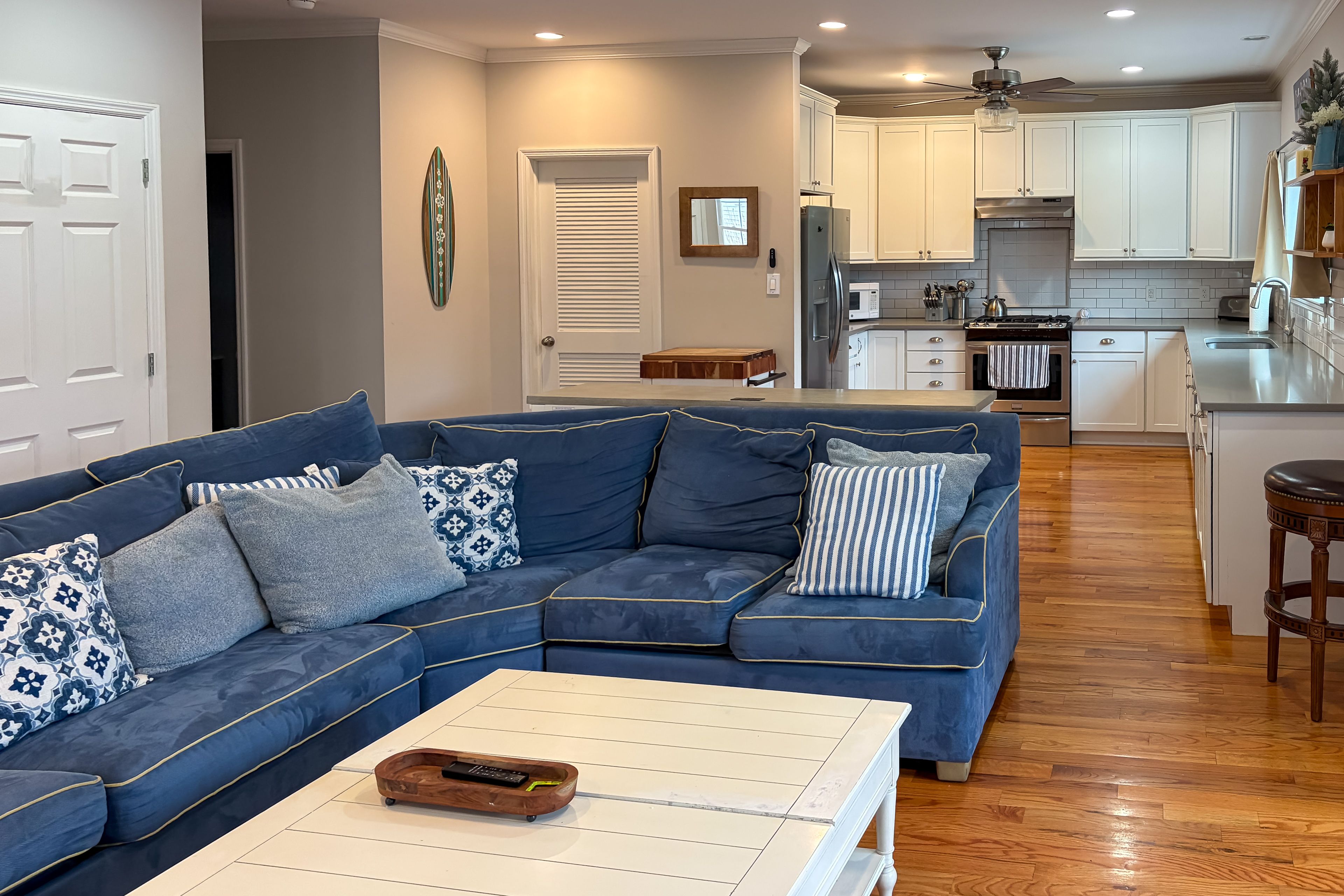 Living Room | 1st Floor | Dog Friendly w/ Fee (2 Dogs Max)