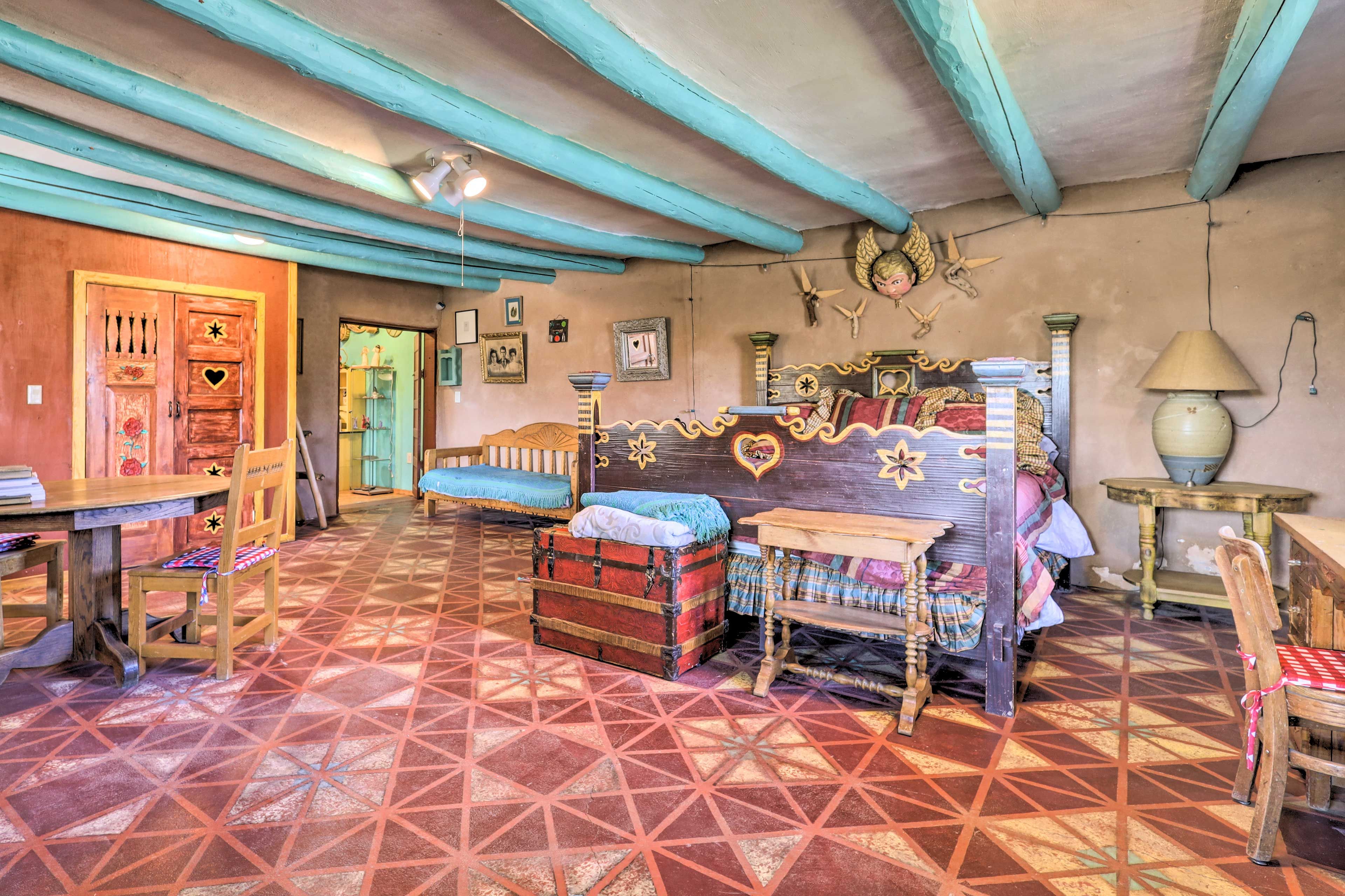 Bedroom 1 | King Bed | Toddler Bed | Dining Area | Desk