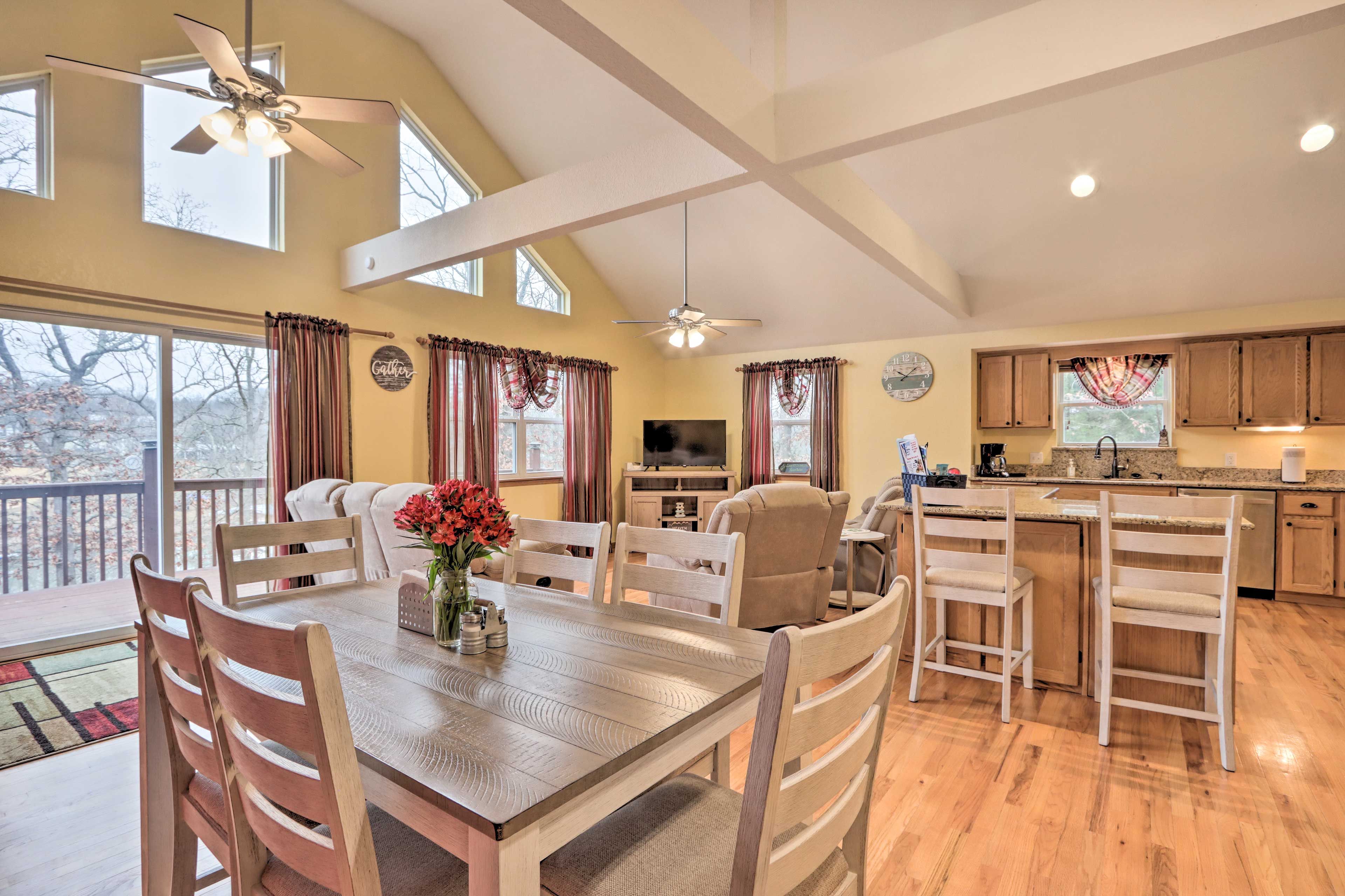 Warsaw Vacation Rental | 4BR | 3BA | Stairs Required | 2,624 Sq Ft