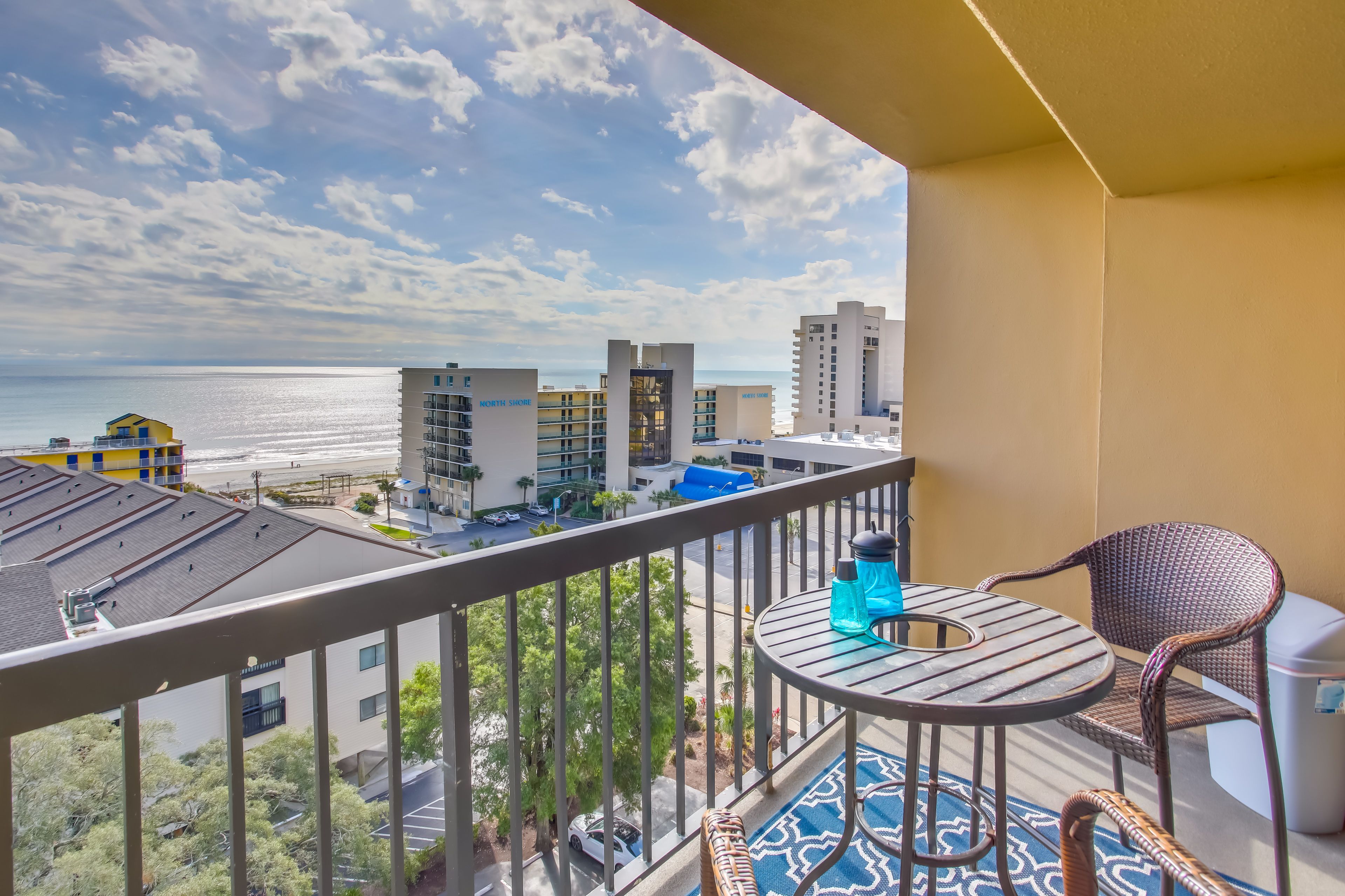 Condo Exterior | Furnished Balcony | Ocean Views
