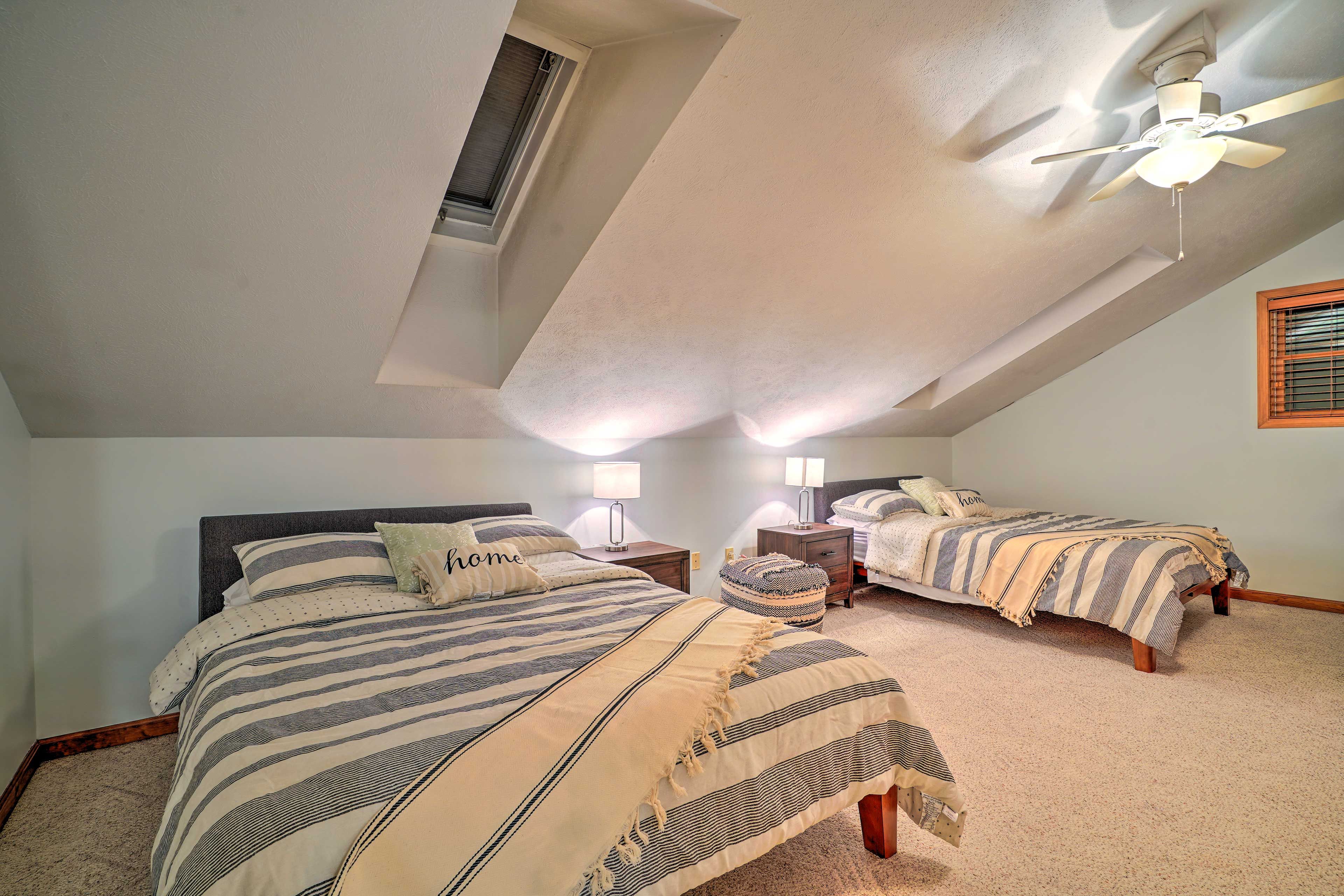 Bedroom 2 | 2 Queen Beds | 2nd Floor