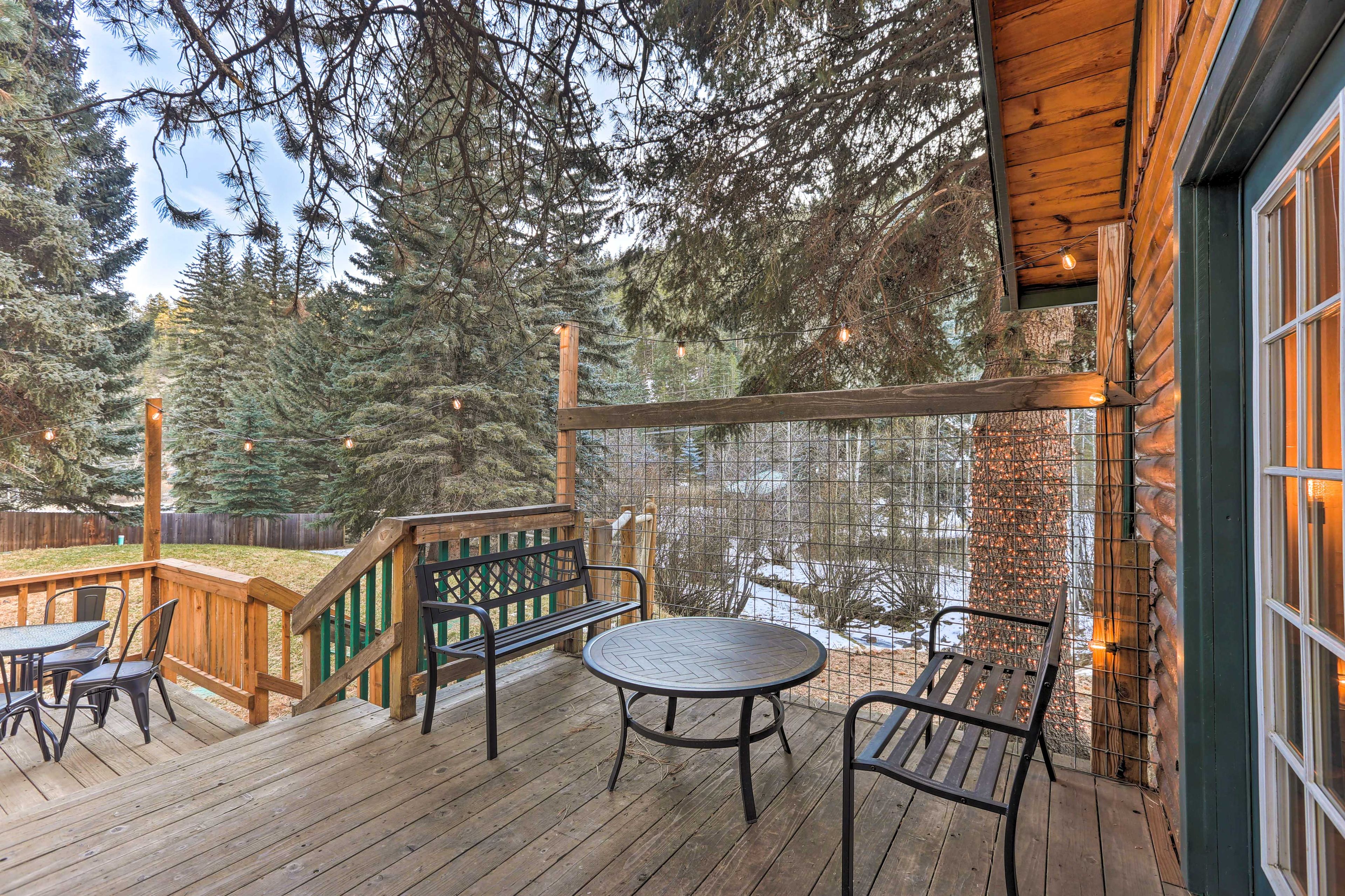 Deck | 5 Private Acres | Brookside Views