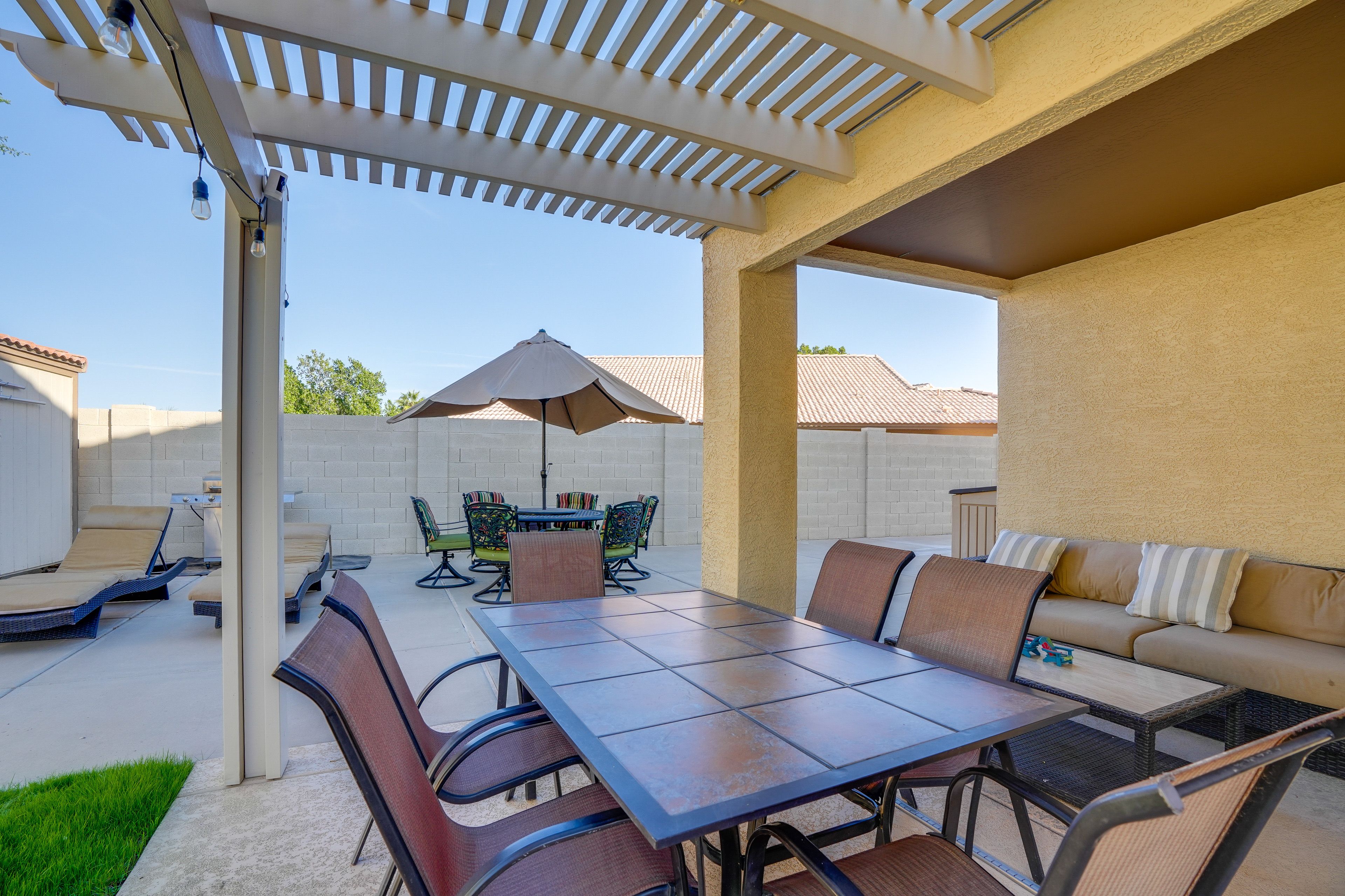 Patio | Grill | Outdoor Dining Area