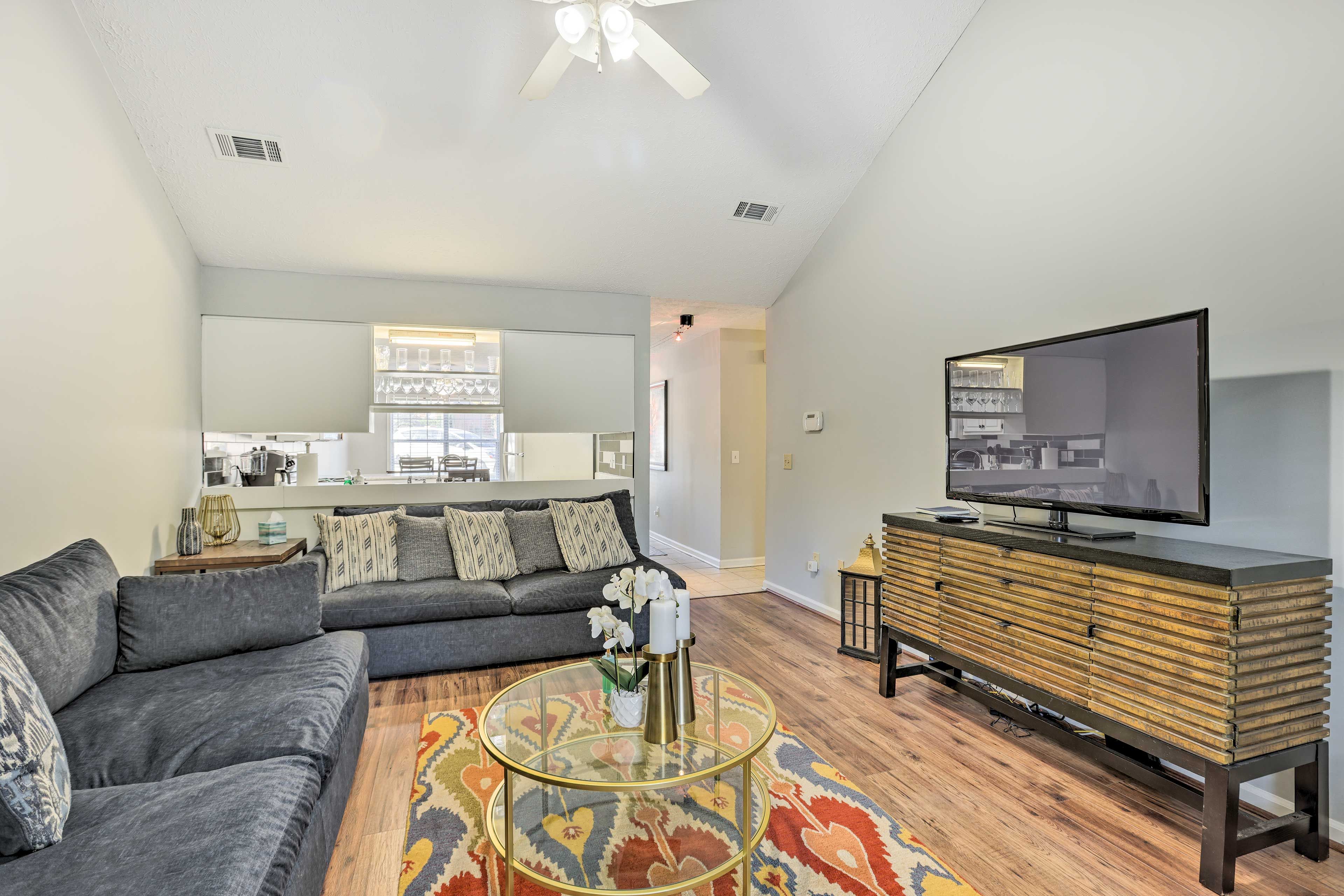 Auburn Vacation Rental | 3BR | 2BA | 1 Step Required | 1,100 Sq Ft