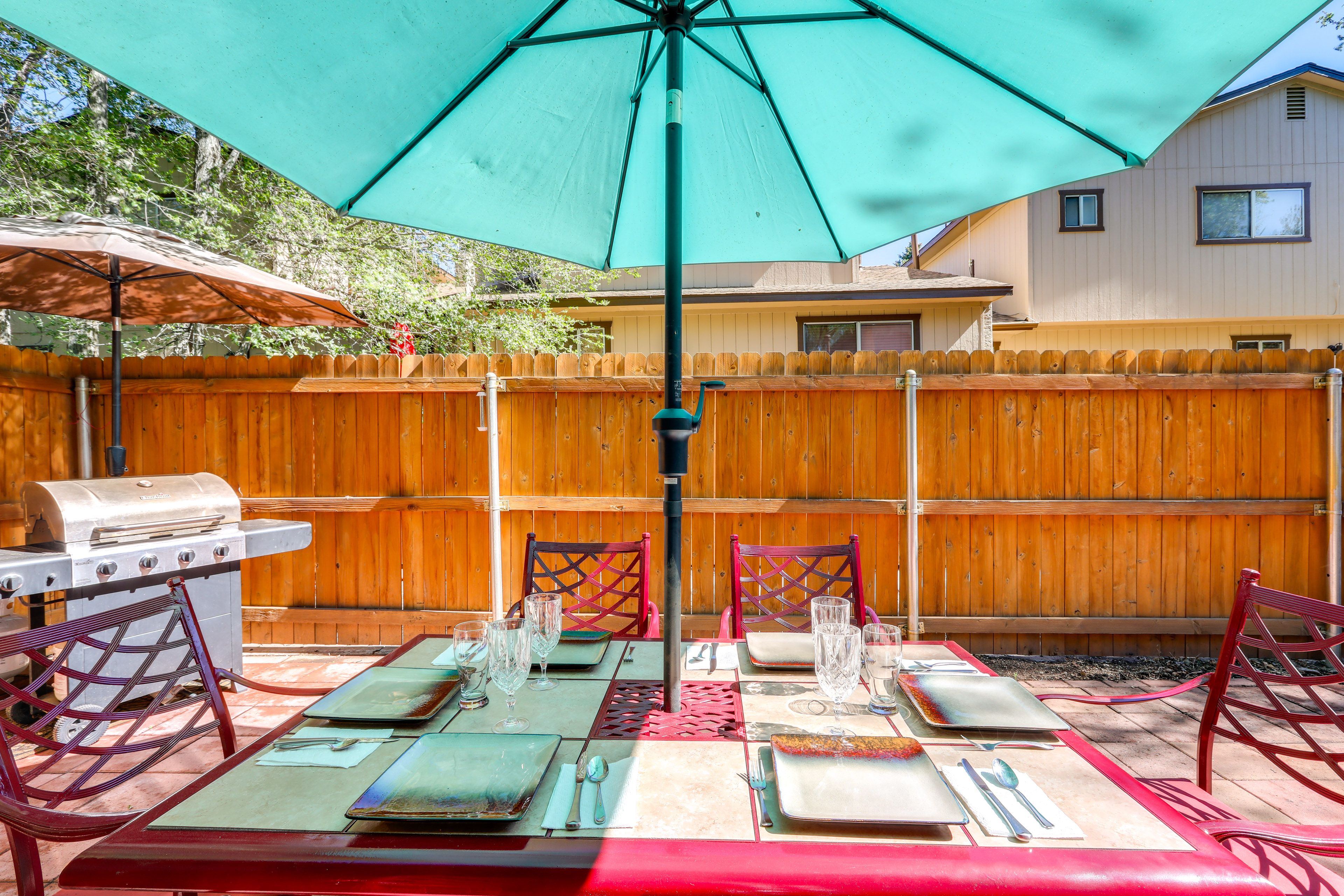 Furnished Patio | Outdoor Dining | Gas Grill