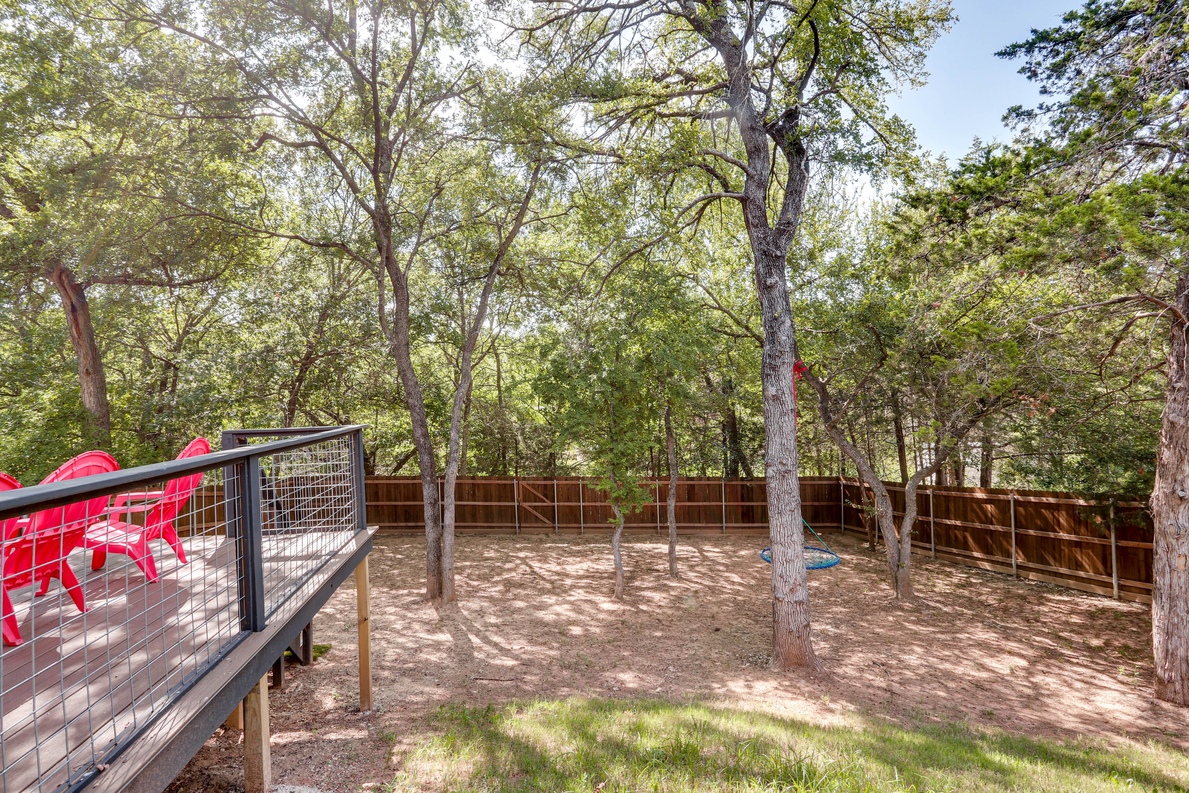 Fenced Backyard