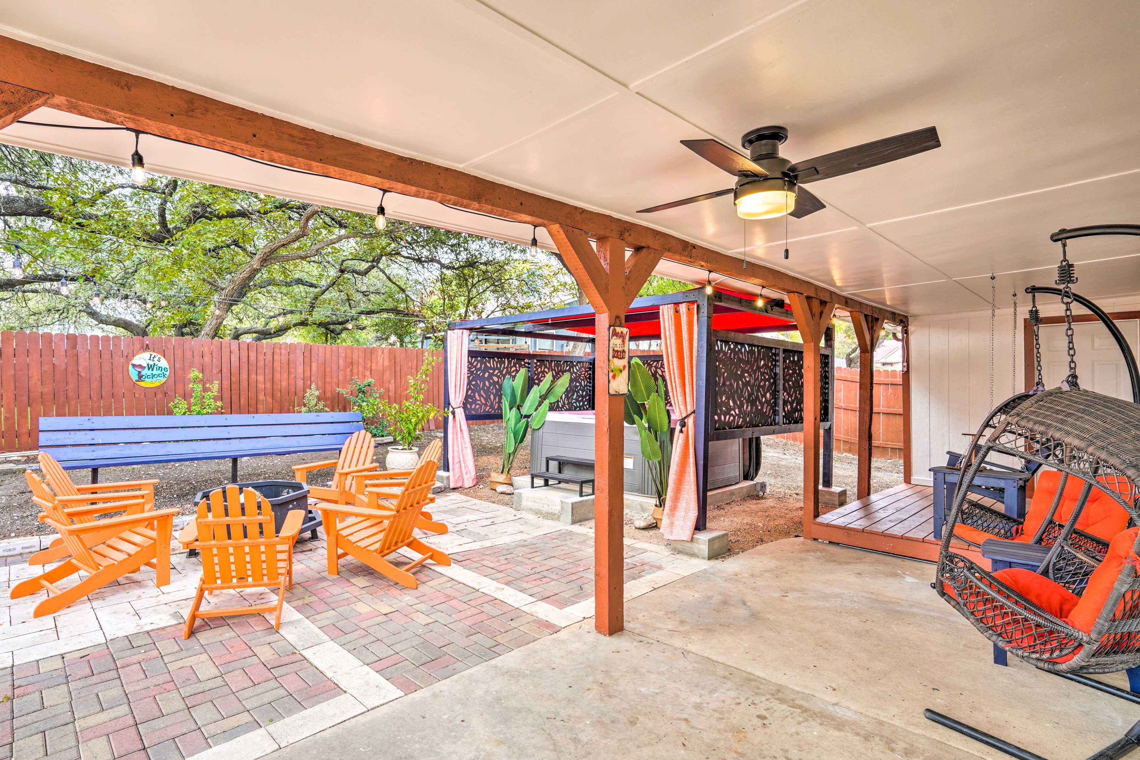 Covered Patio | 2 NoiseAware Sensors