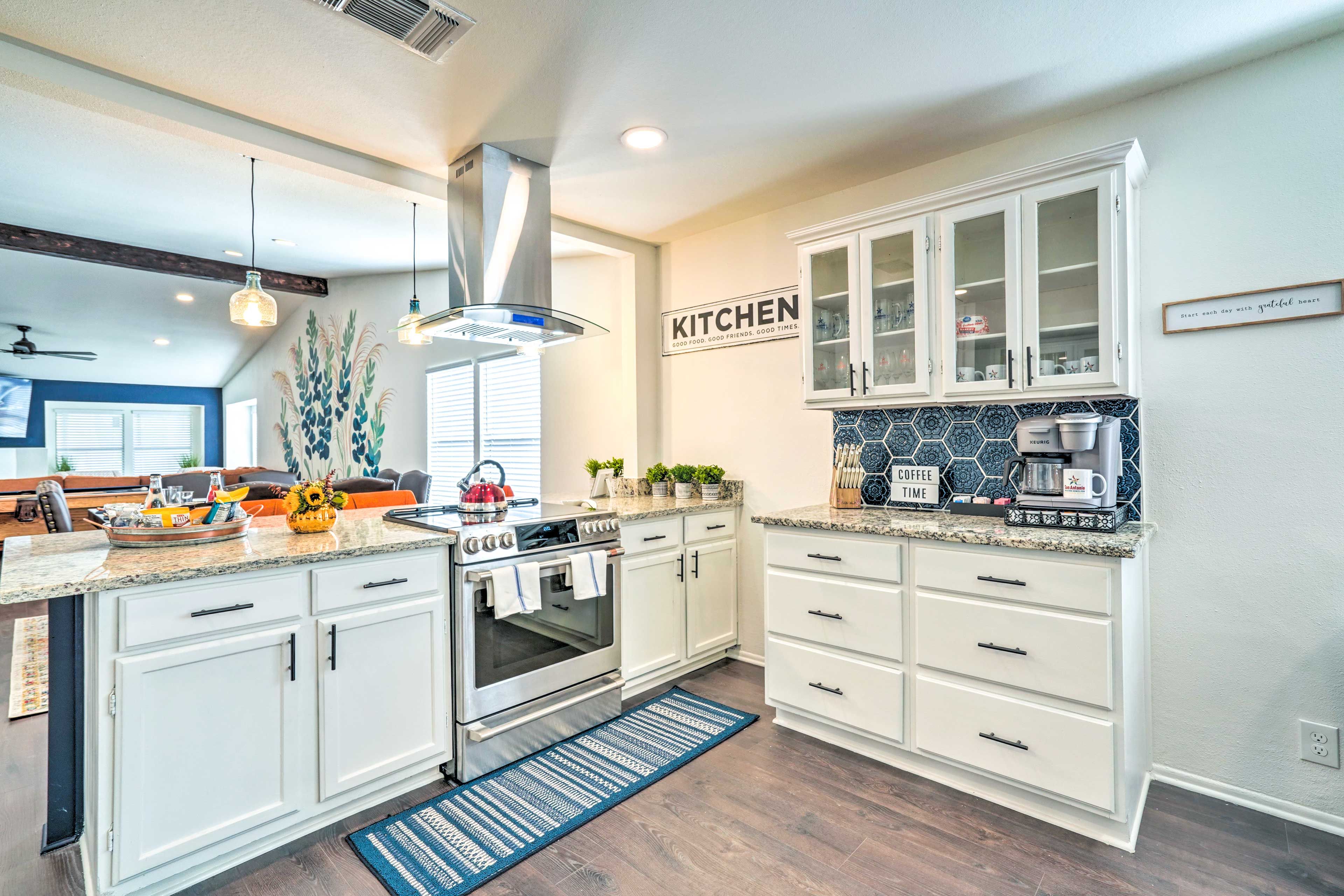 Kitchen | Coffee, Tea, & Snacks | Coffee Grinder | Crockpot | Toaster | Spices