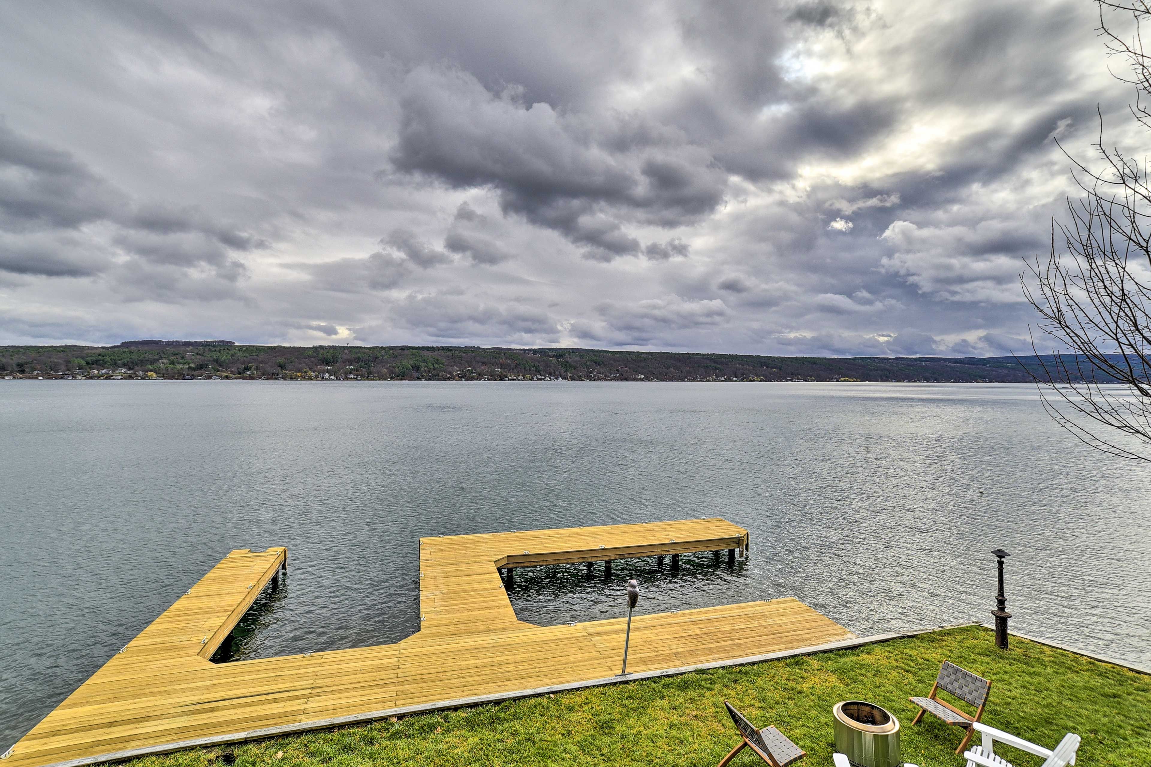View From Deck | 1 Boat Slip Available (Right Side)