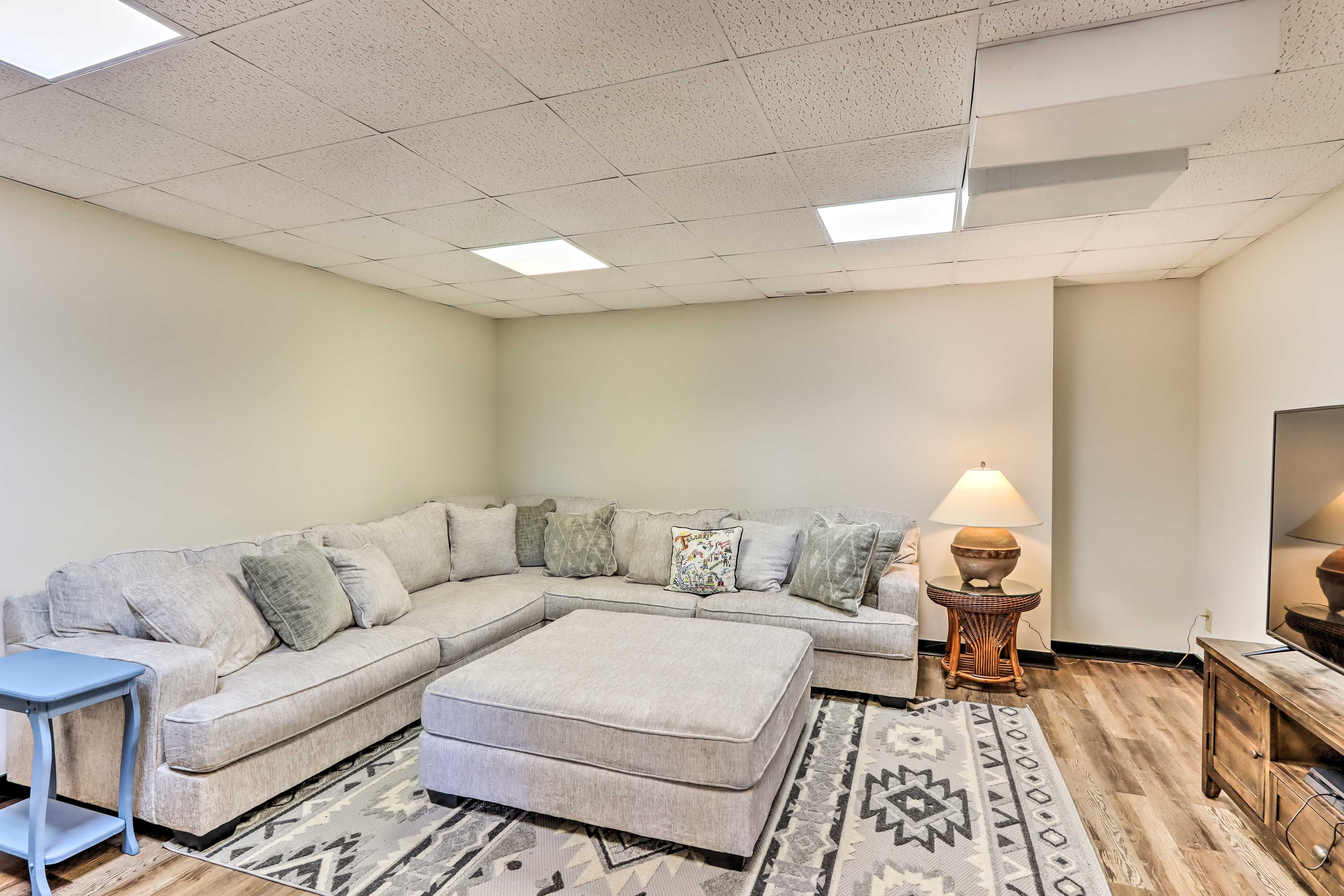 Game Room | Lower Level | PlayStation 4 | Smart TVs | Board Games | Puzzles